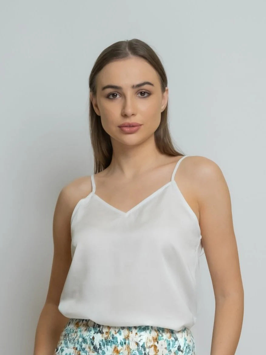 BAMBOO TANK V-NECK