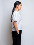 Boxy Linen Tee Roundneck 