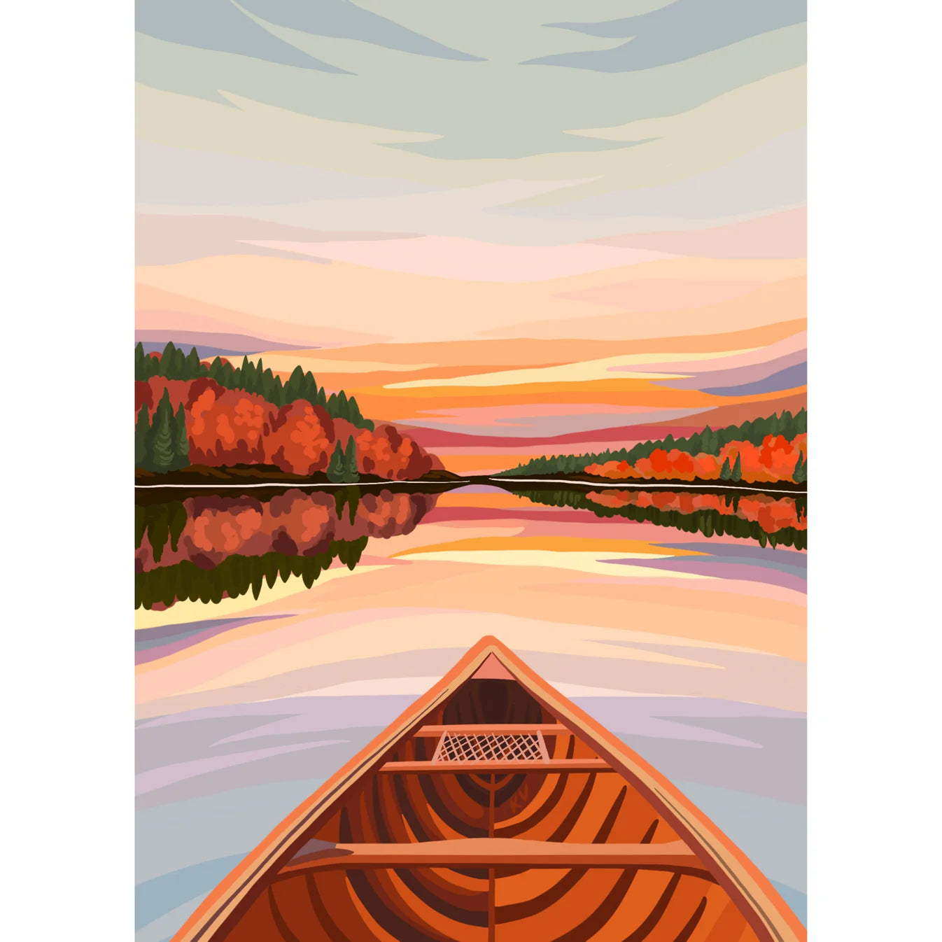 VP CANOEING AT DAWN PUZZLE