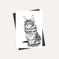 LN ADORABLE CAT CARD
