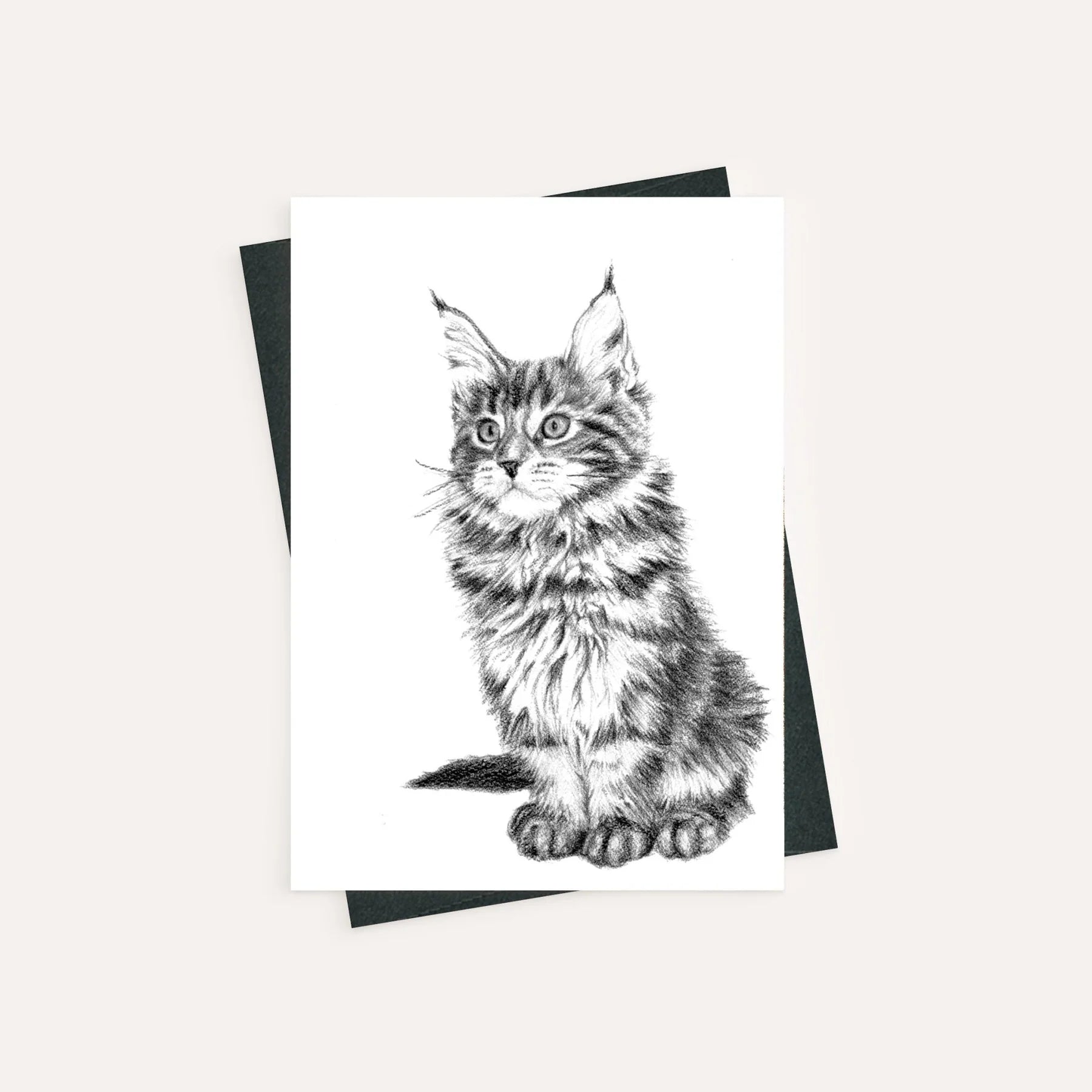 LN ADORABLE CAT CARD