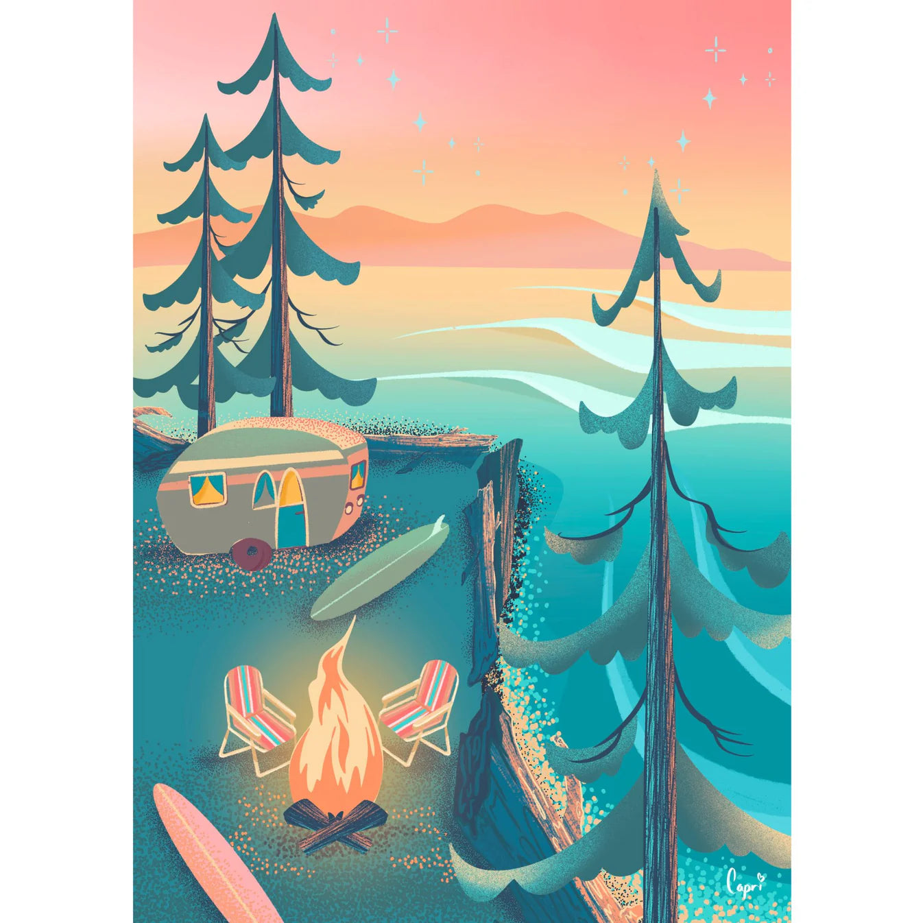 VP COASTAL CAMPING PUZZLE