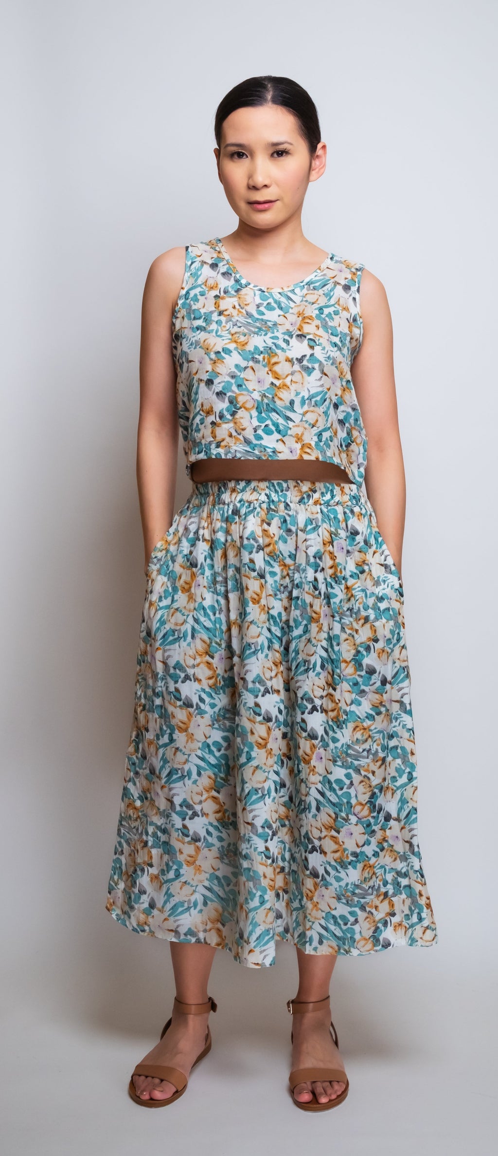 Cotton Muslin Tank