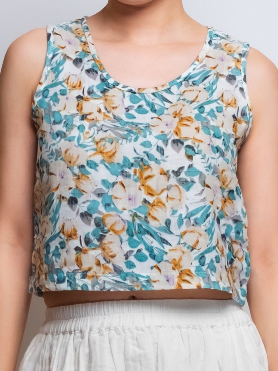 Cotton Muslin Tank