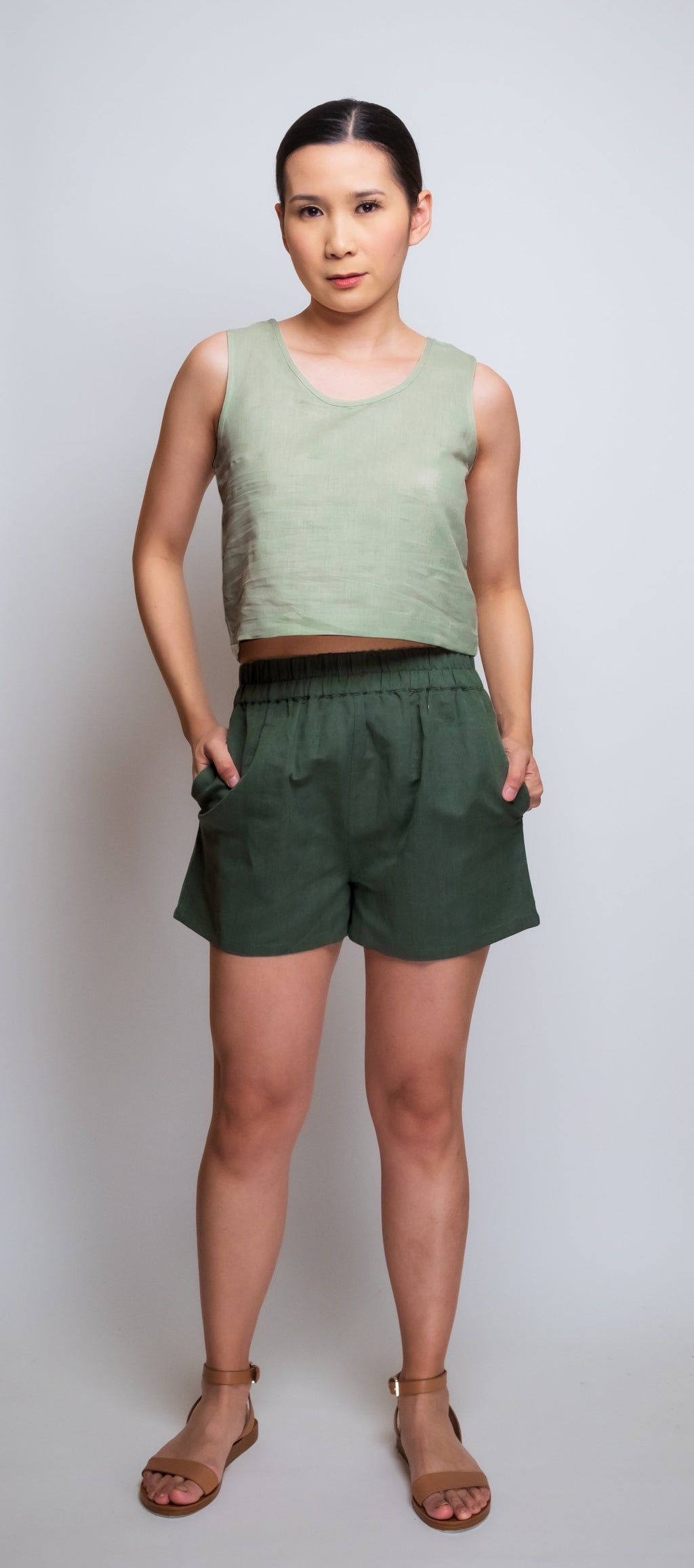 Cotton Muslin Tank
