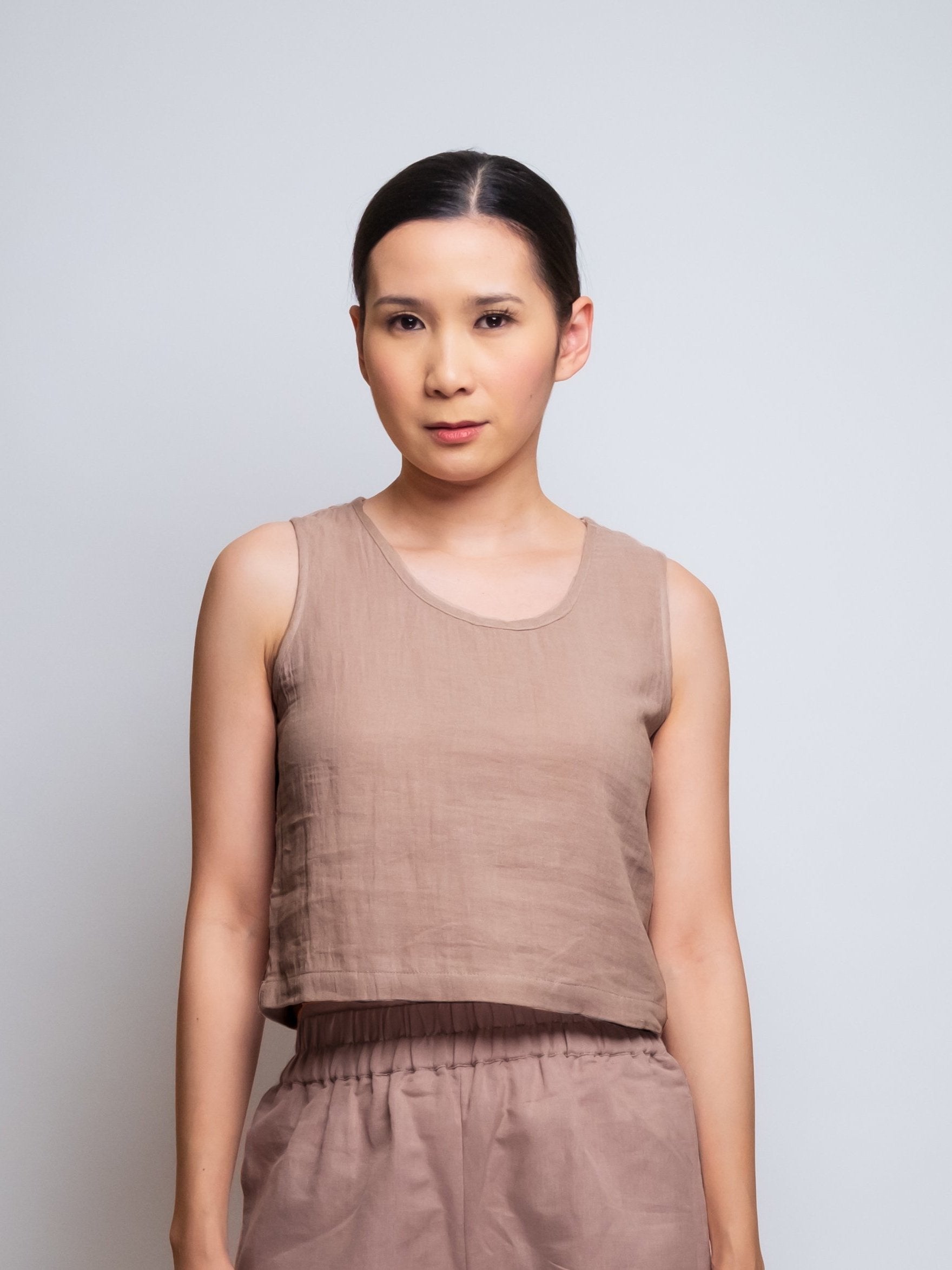 Cotton Muslin Tank