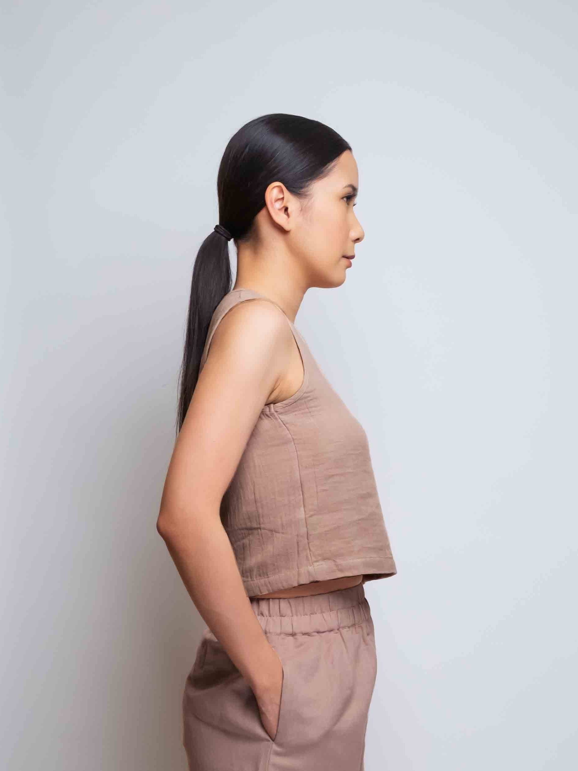 Cotton Muslin Tank