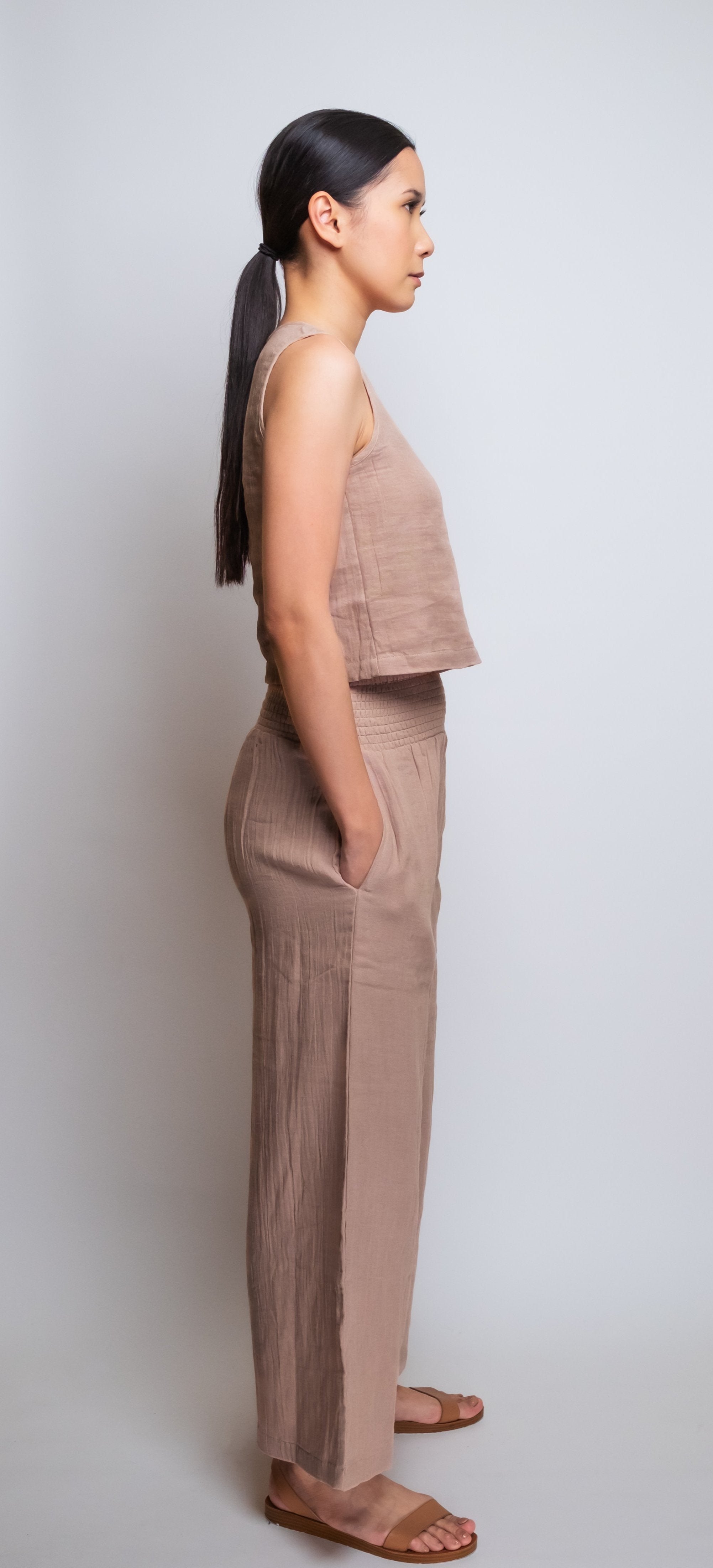 Cotton Muslin Tank