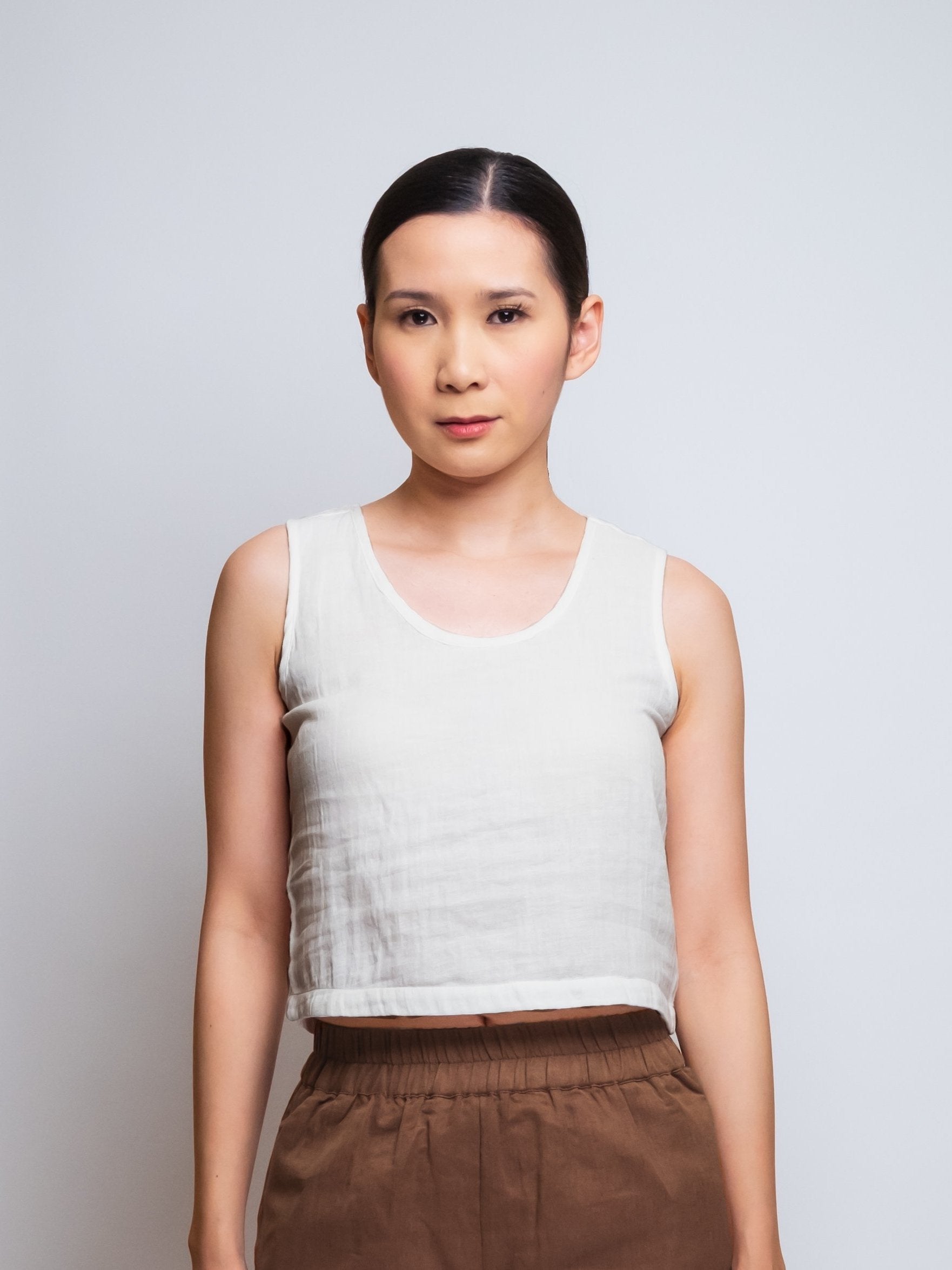Cotton Muslin Tank