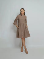 Cotton Oxford Dress 