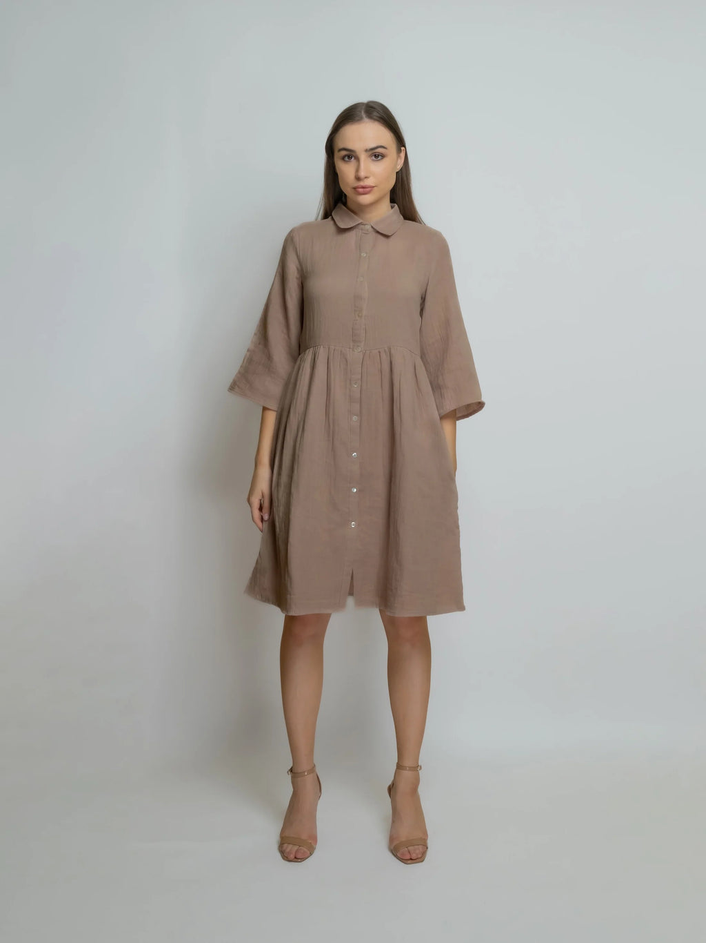 Cotton Oxford Dress 