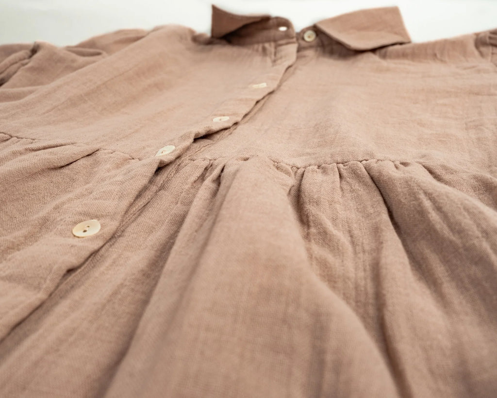 Cotton Oxford Dress 