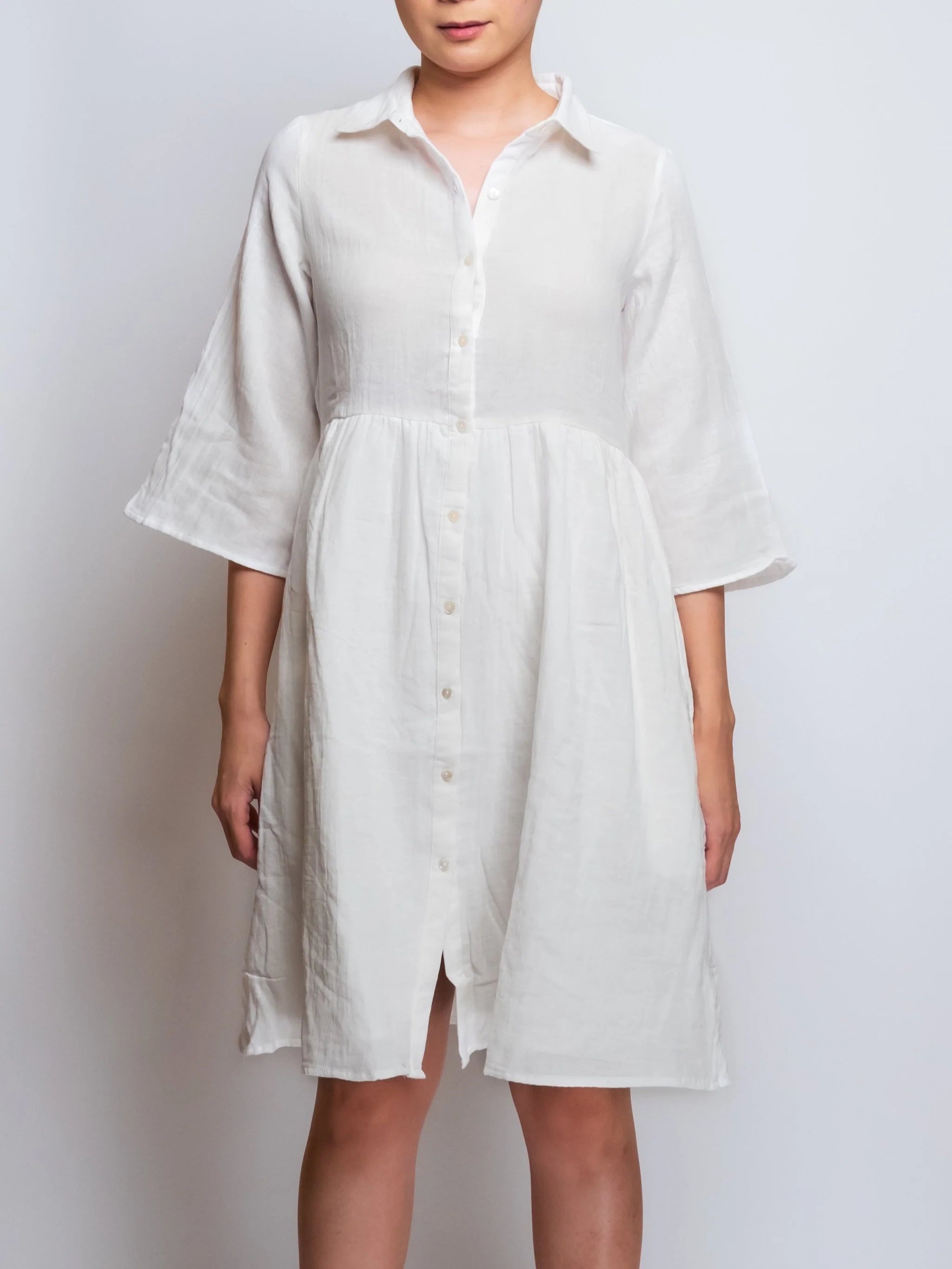 Cotton Oxford Dress 