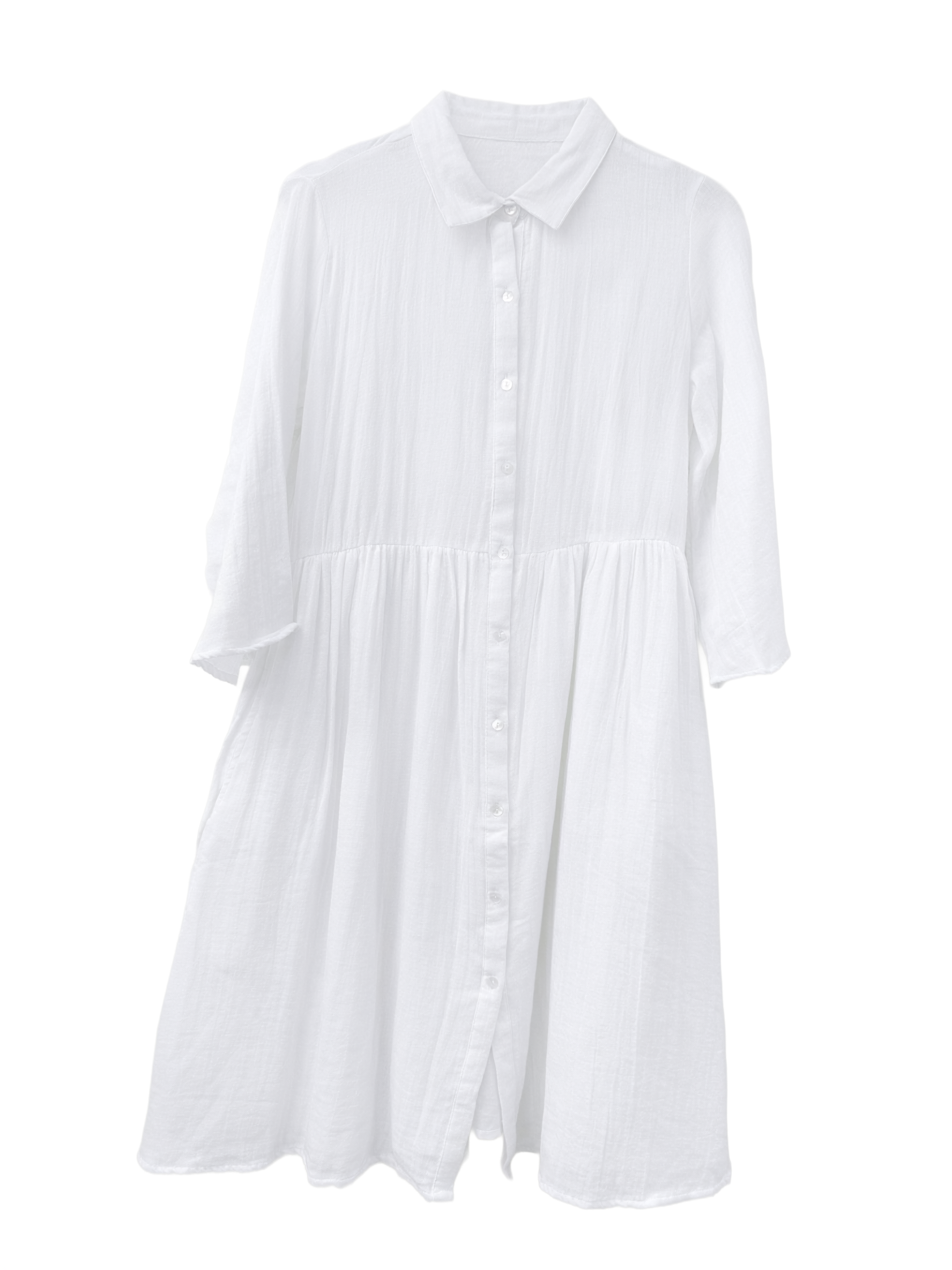 Cotton Oxford Dress 