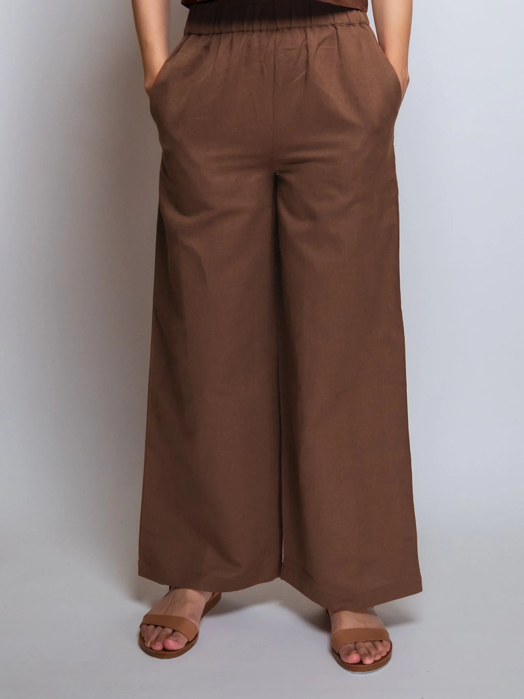 Linen Cropped Pant