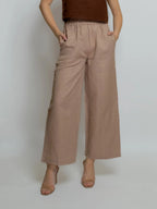 Linen Cropped Pant