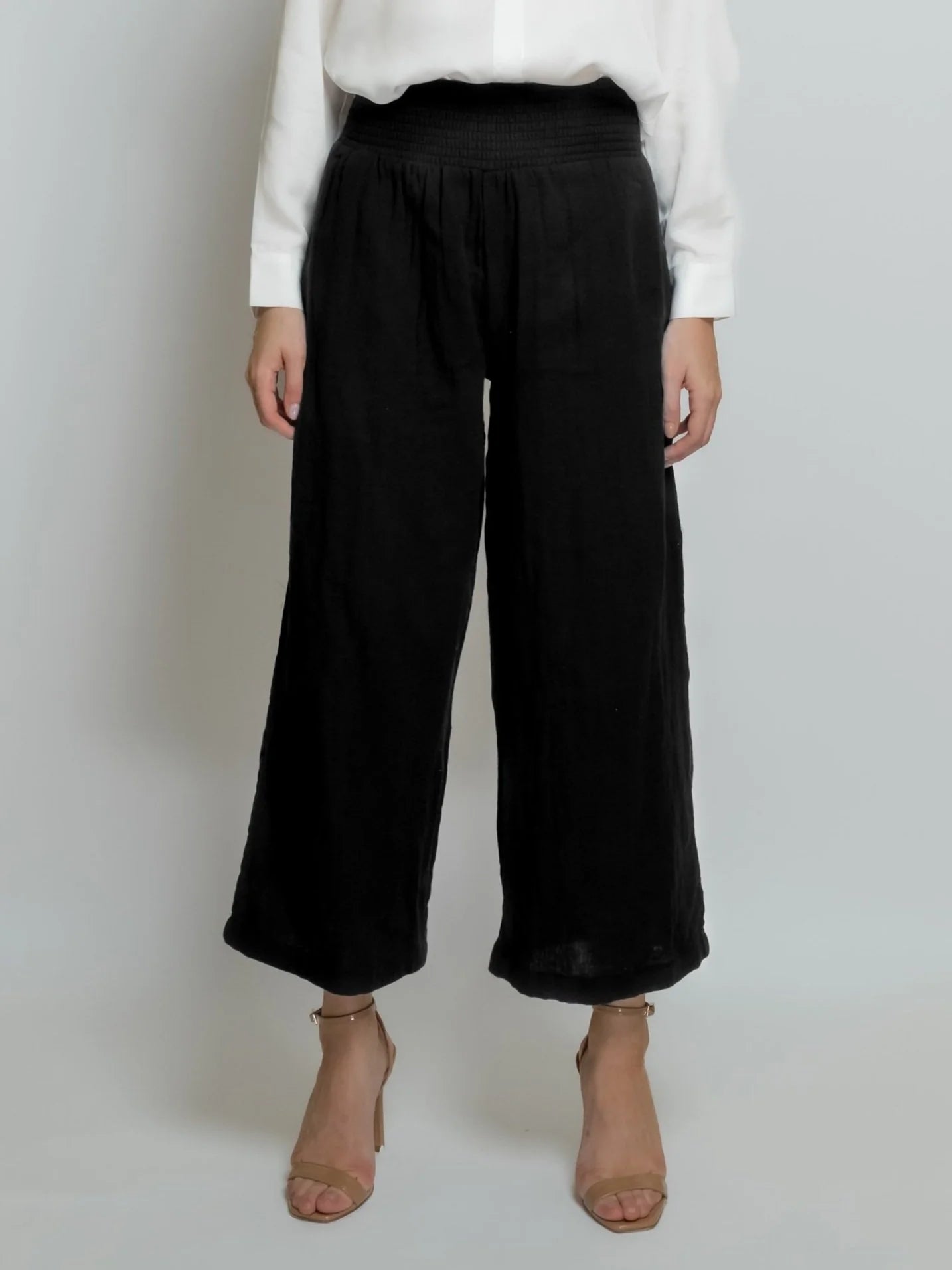 Cropped Muslin Pant