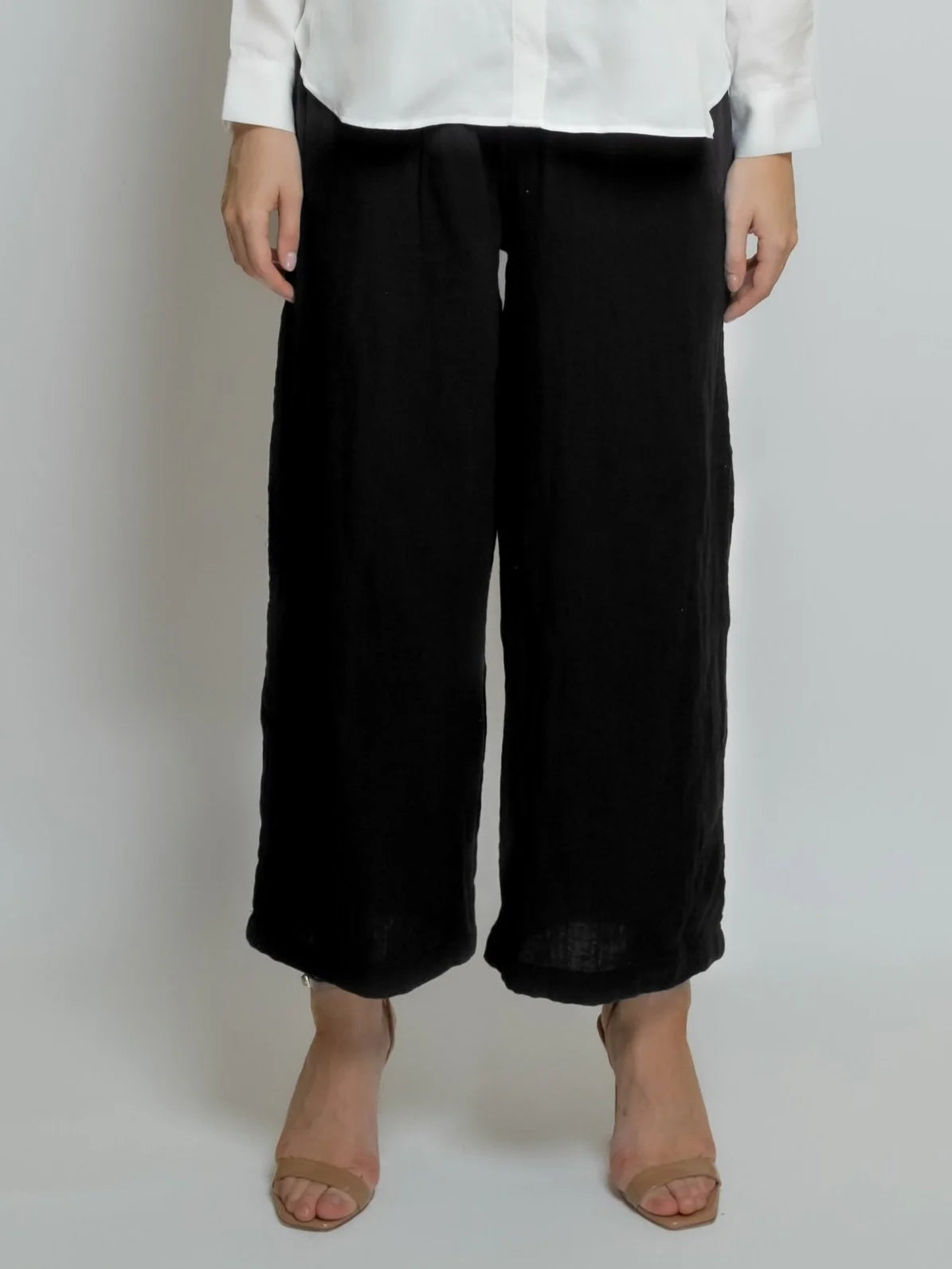 Cropped Muslin Pant