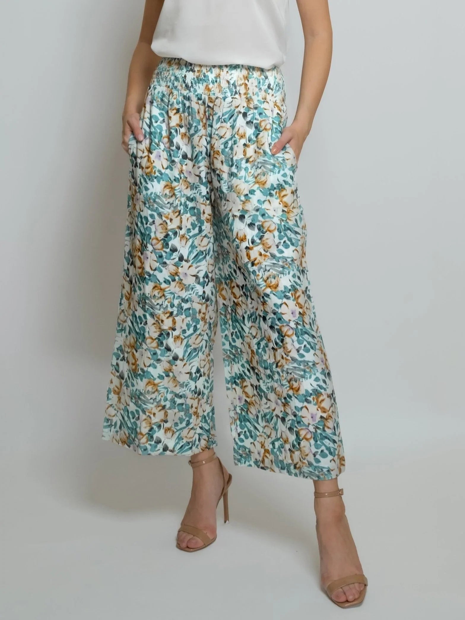 Cropped Muslin Pant