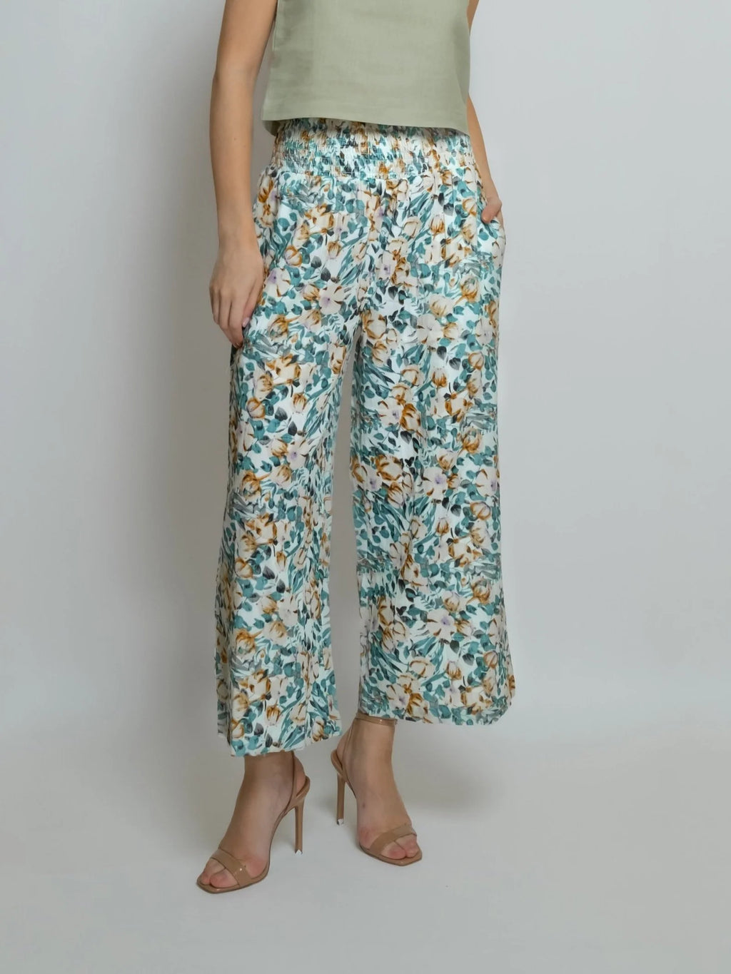 Cropped Muslin Pant