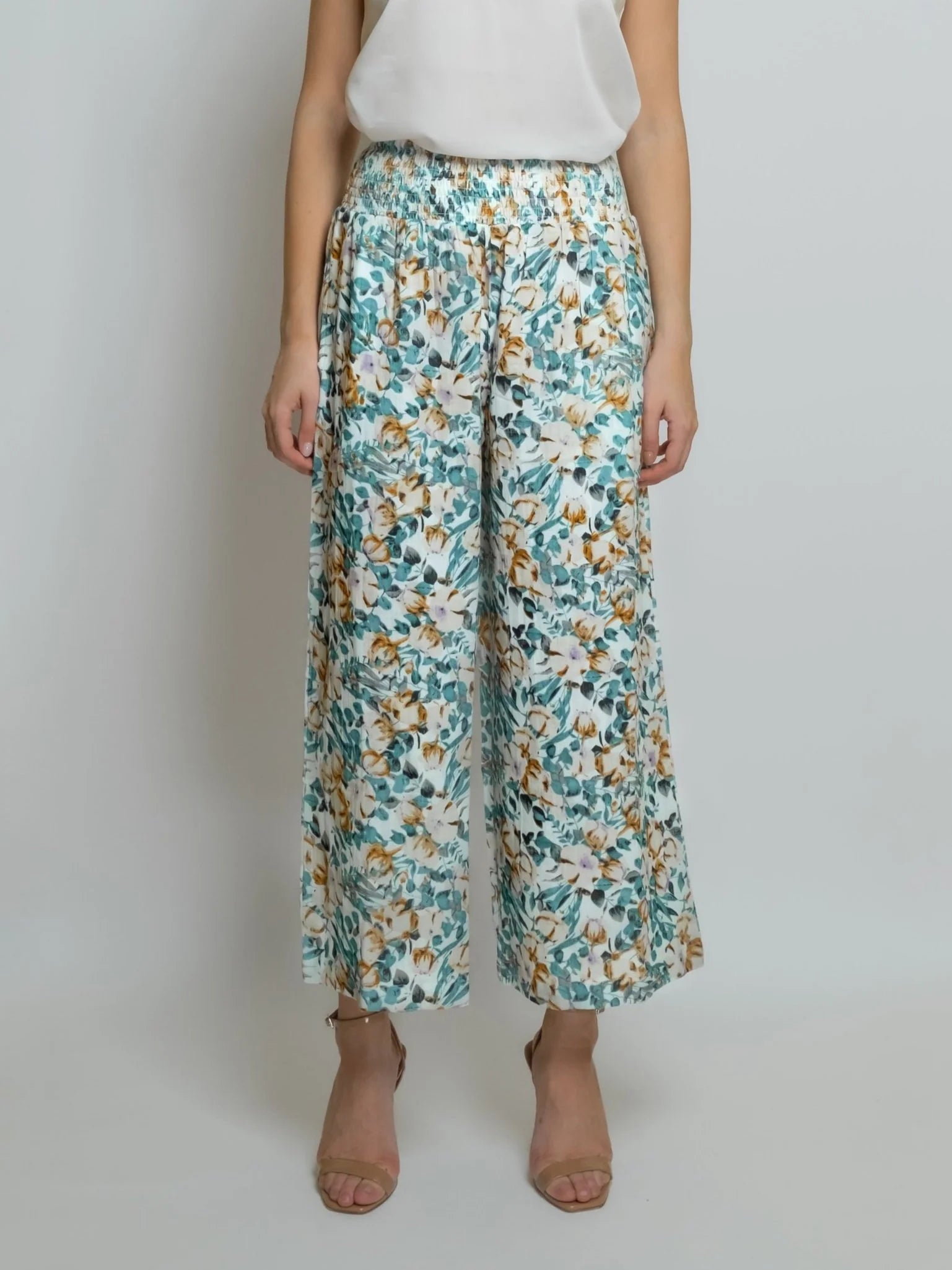 Cropped Muslin Pant