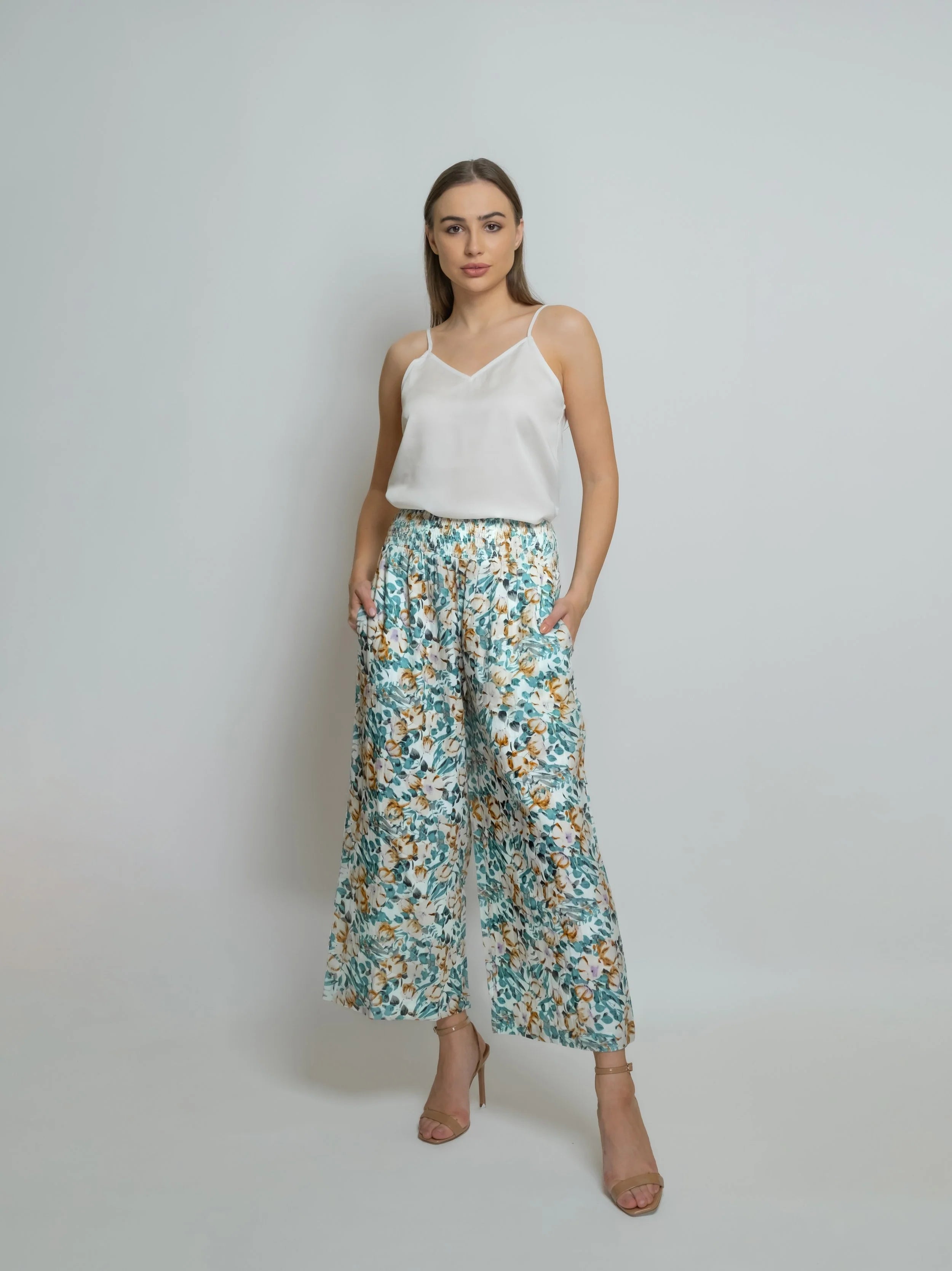 Cropped Muslin Pant