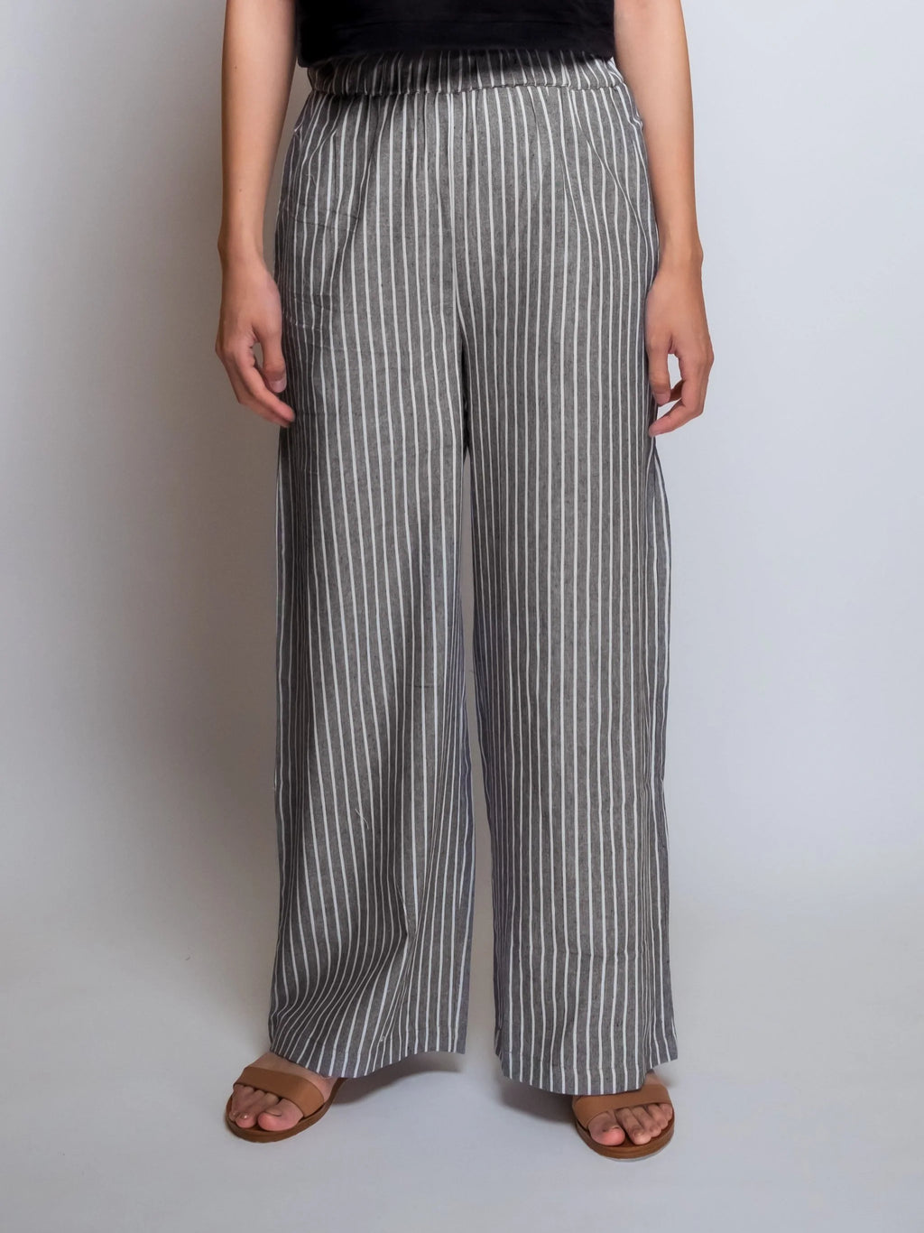 Linen Cropped Pant