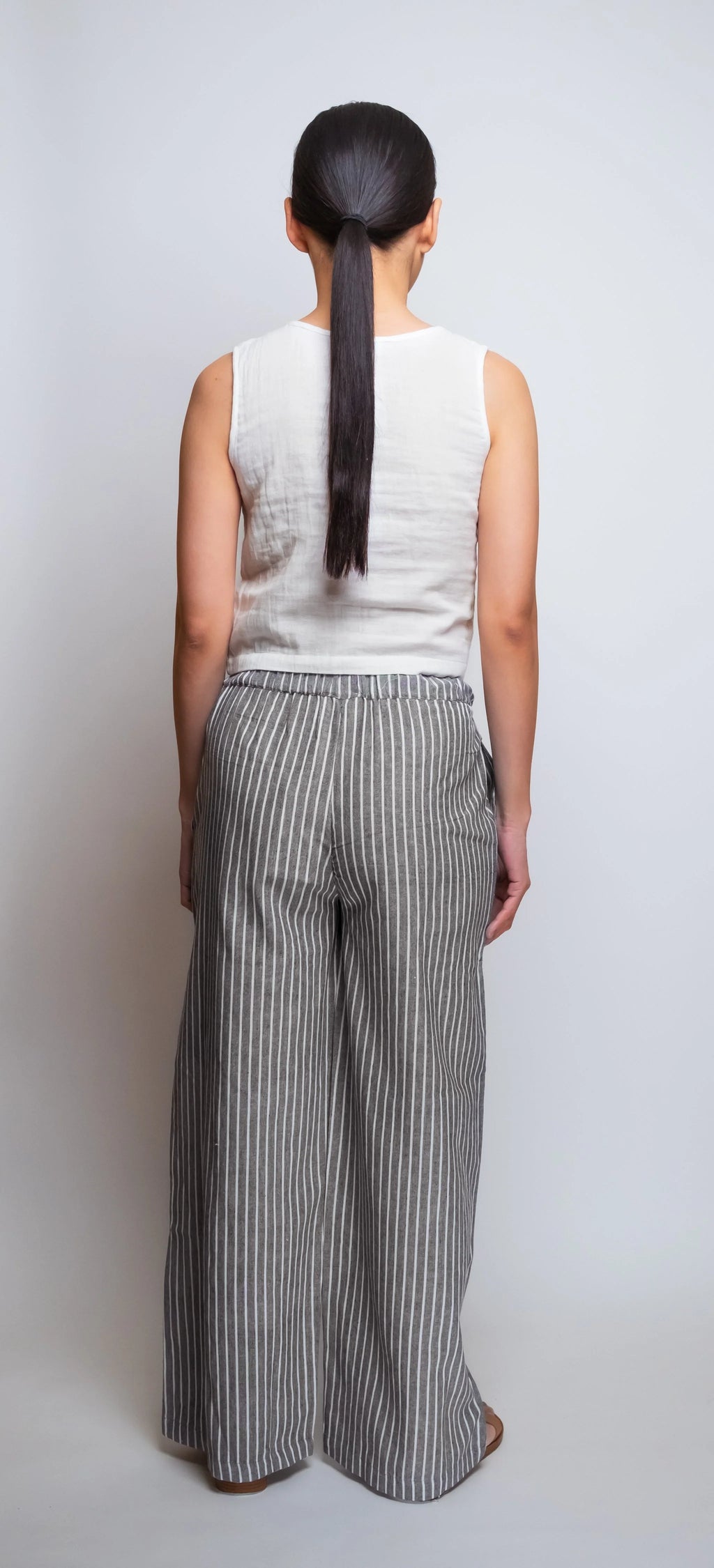 Linen Cropped Pant
