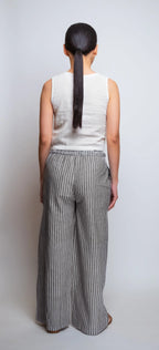 Linen Cropped Pant