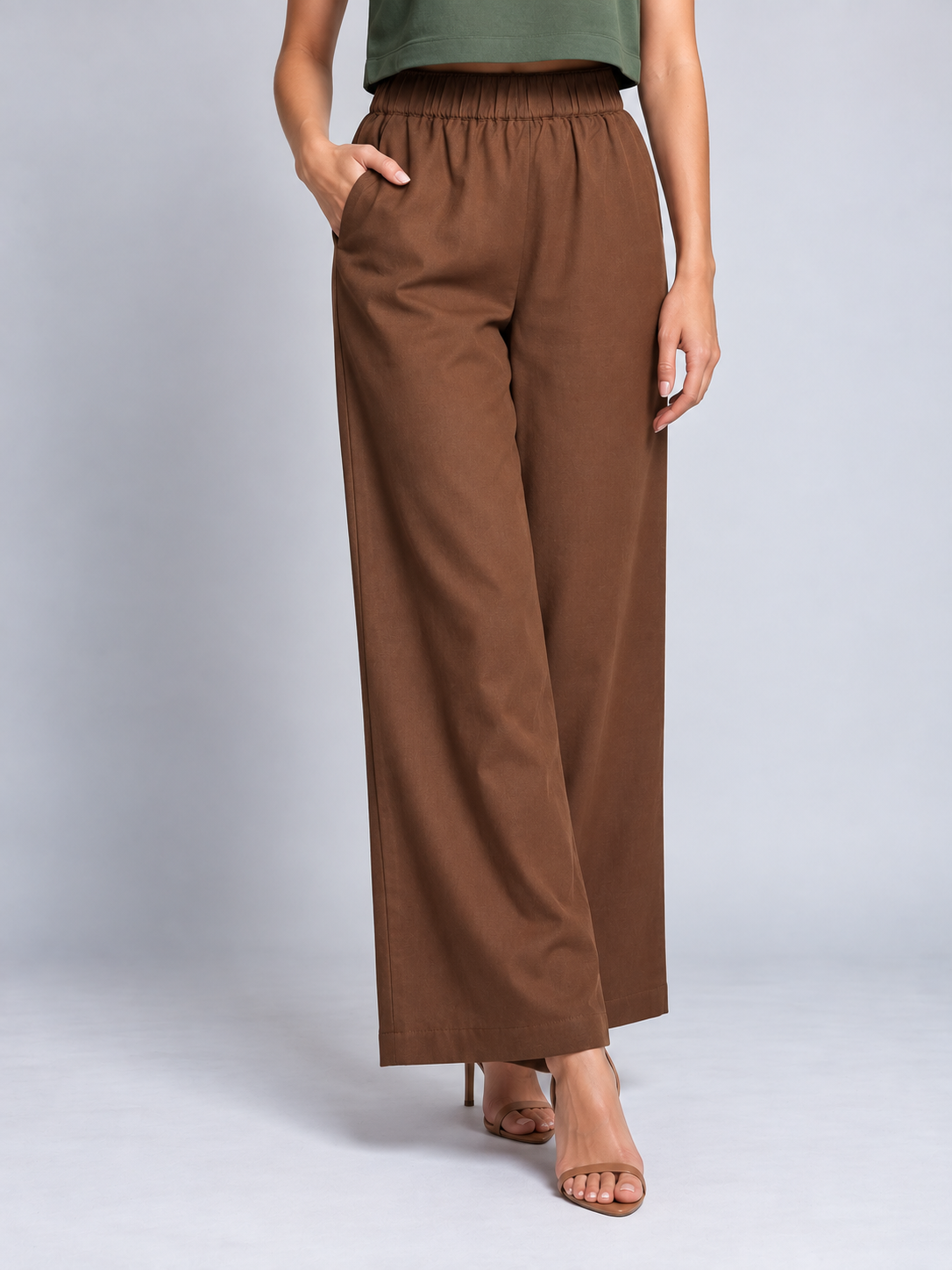 Linen Cropped Pant