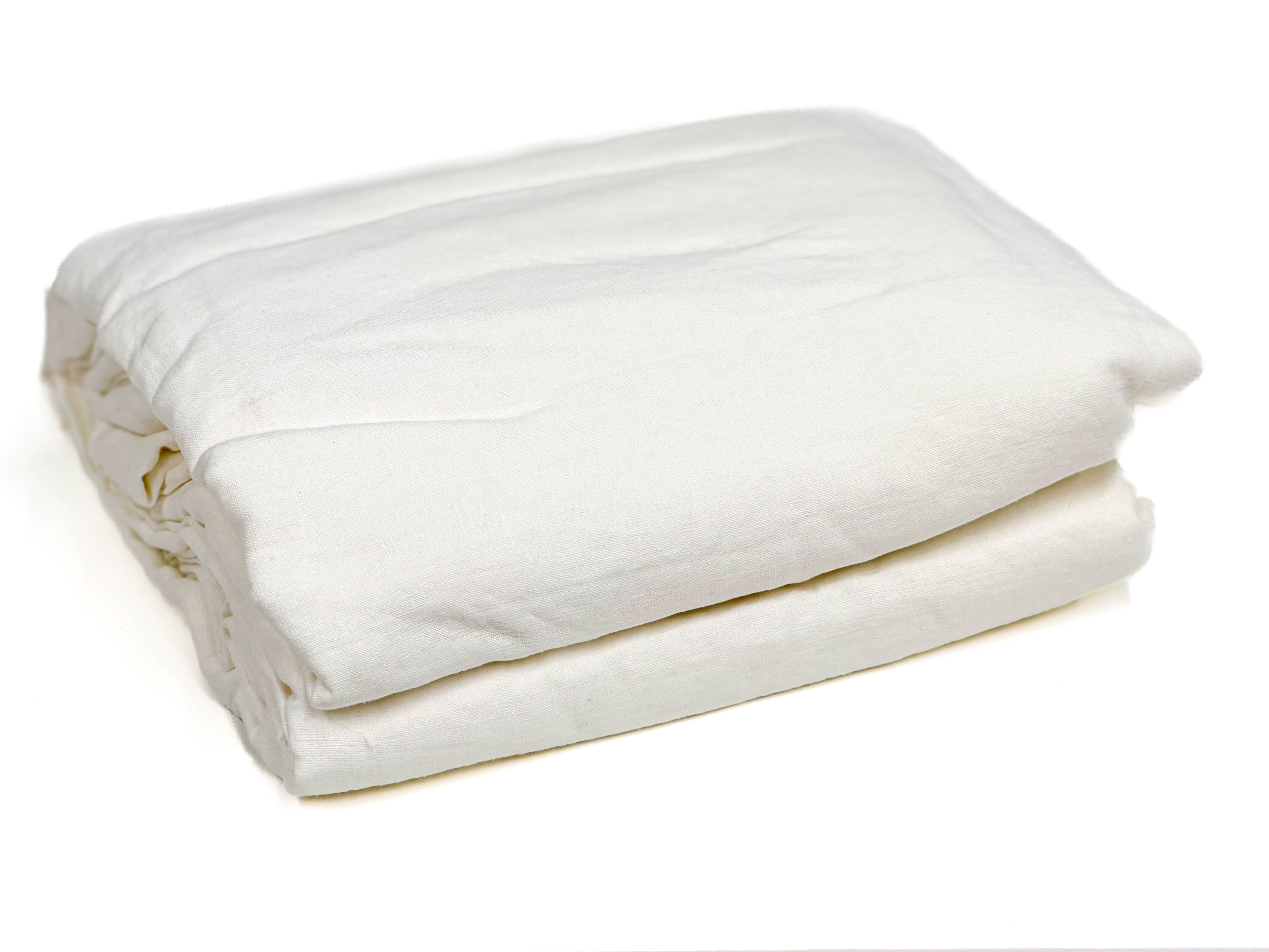 Linen Fitted Sheet - Twin