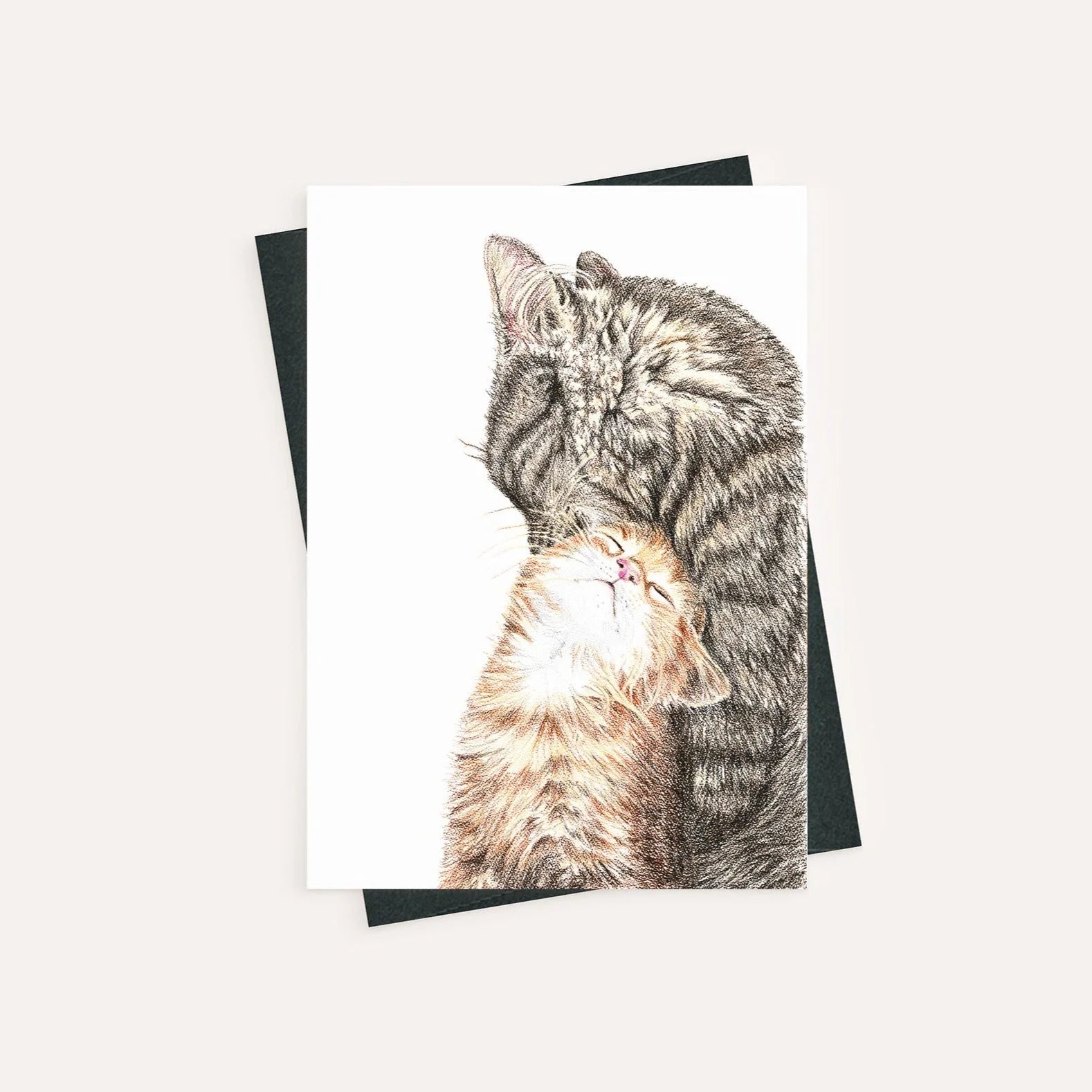 LN MAMA CAT KITTEN CARD