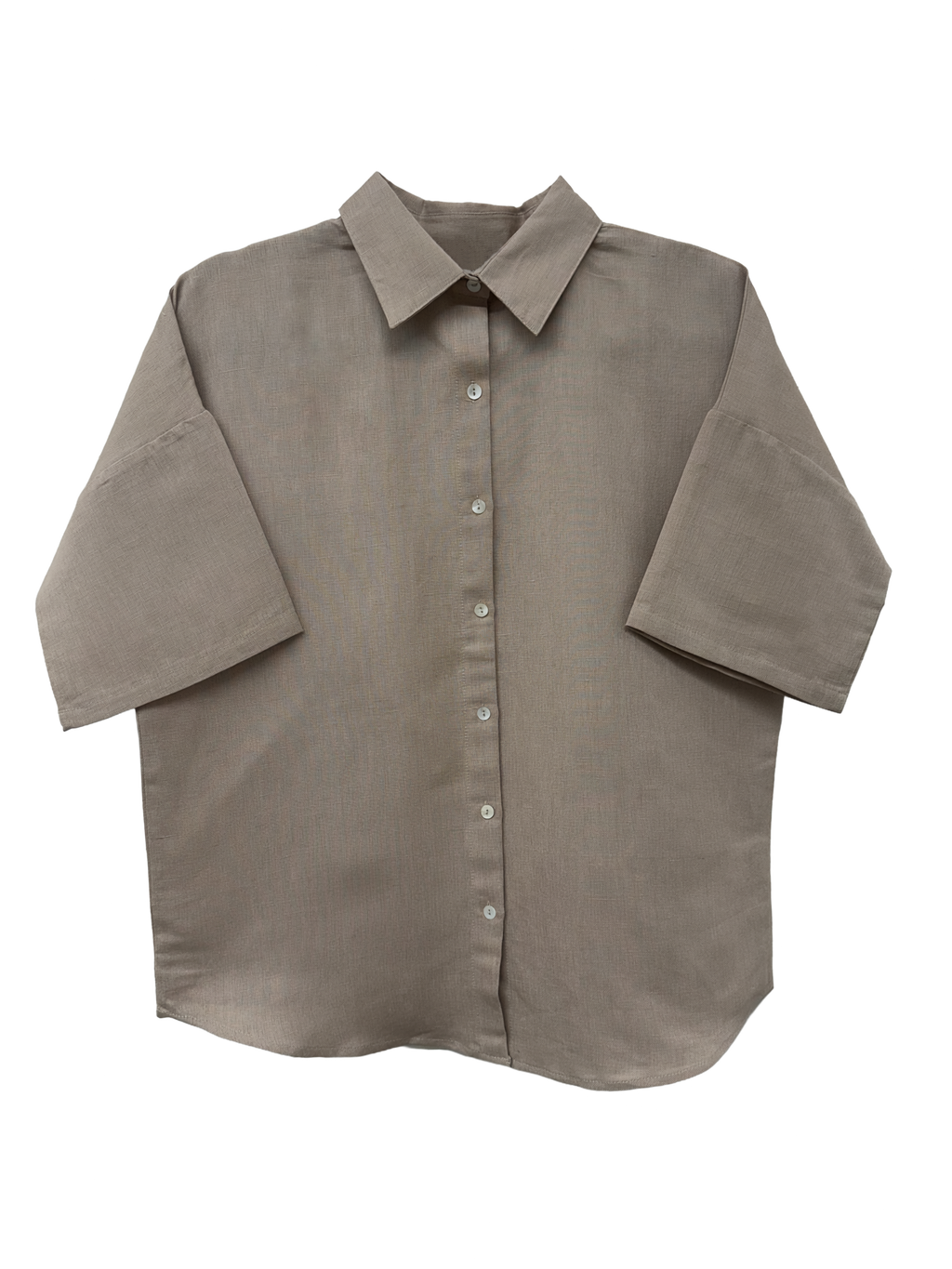Linen Oxford Shirt 