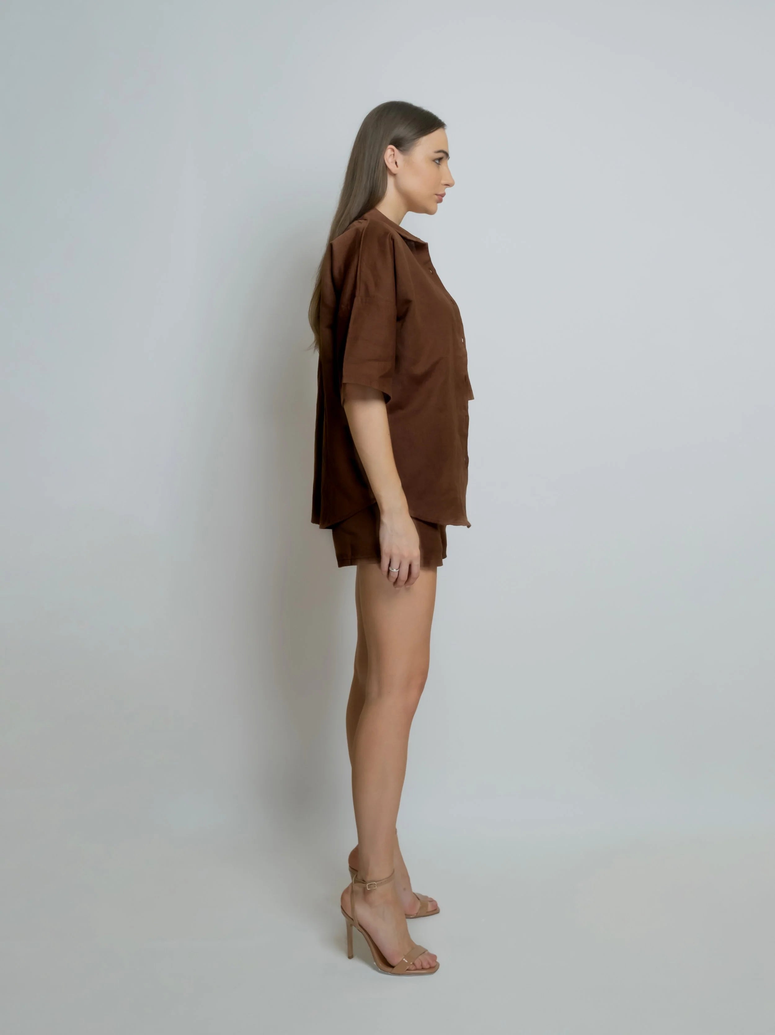 Linen Oxford Shirt 