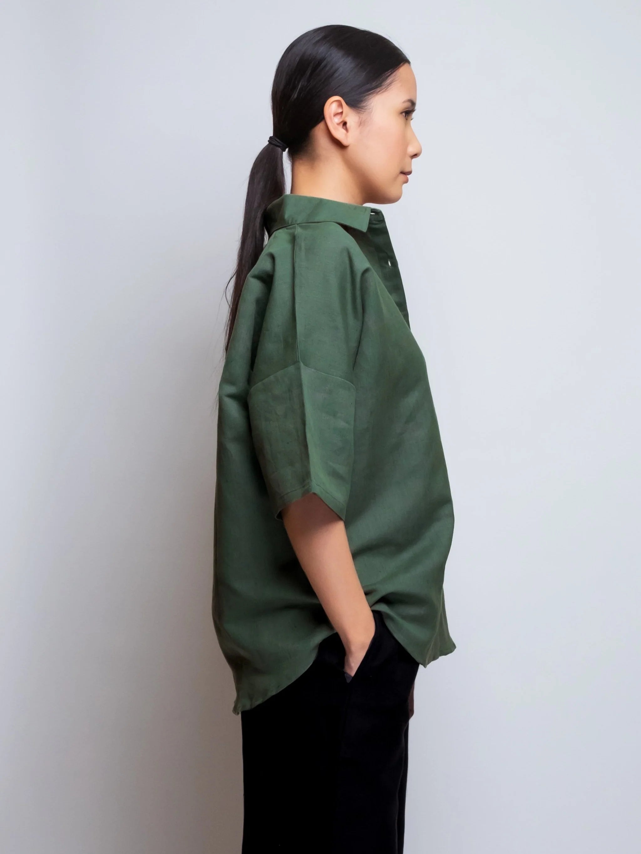 Linen Oxford Shirt 