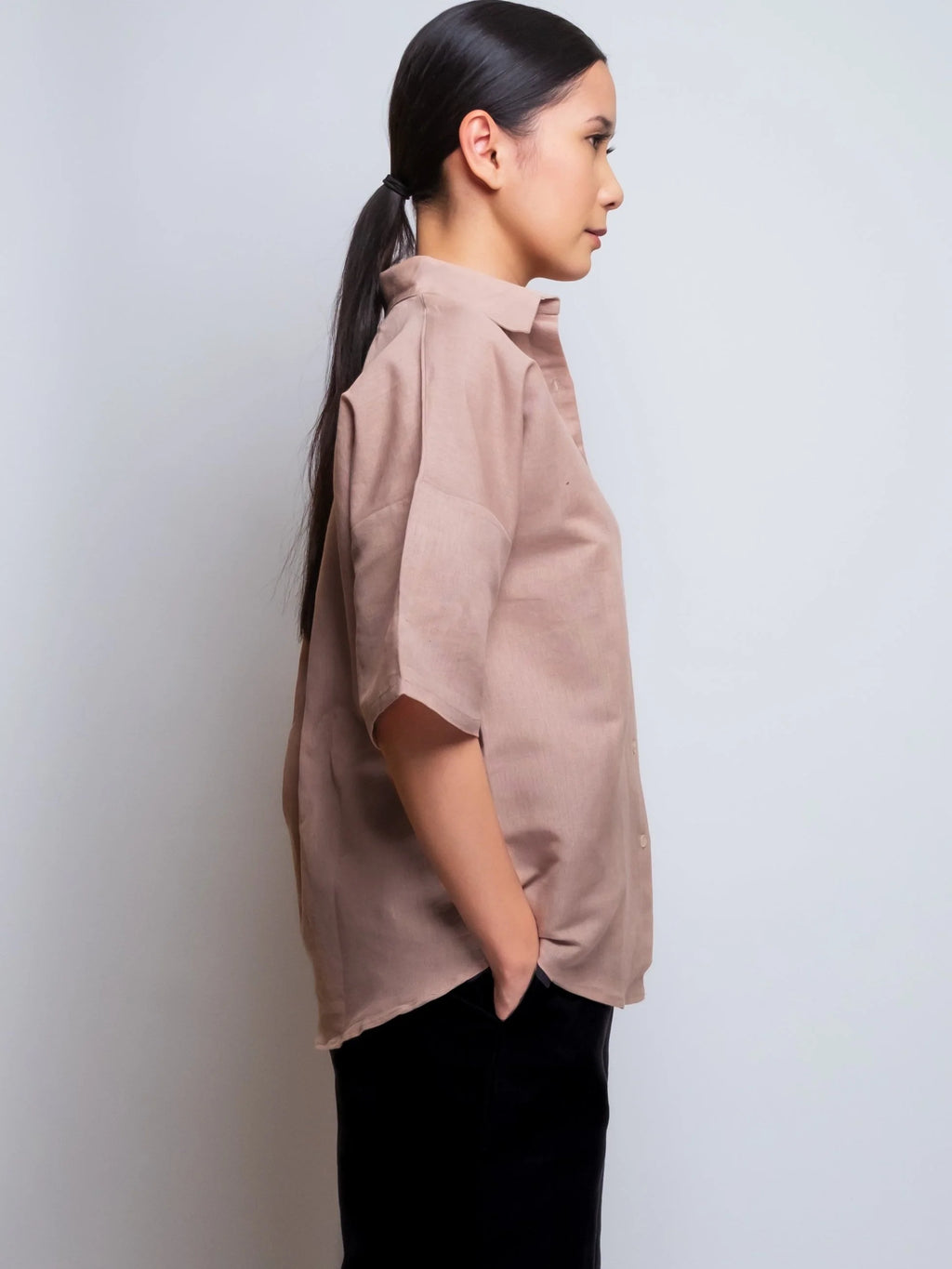 Linen Oxford Shirt 