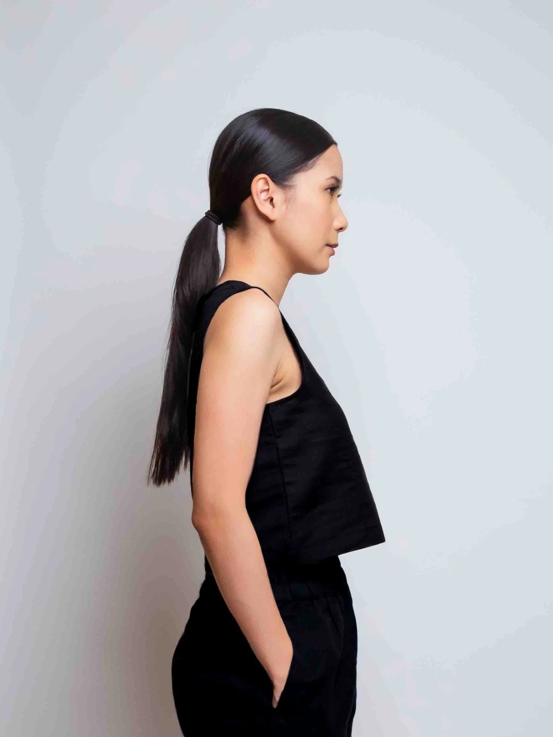 LINEN TANK ROUND