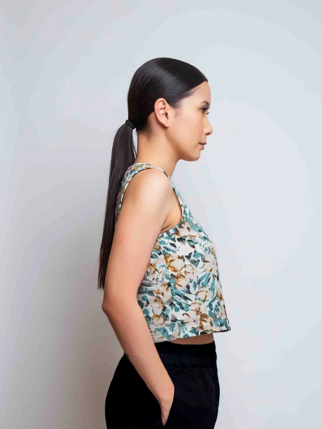 LINEN TANK ROUND