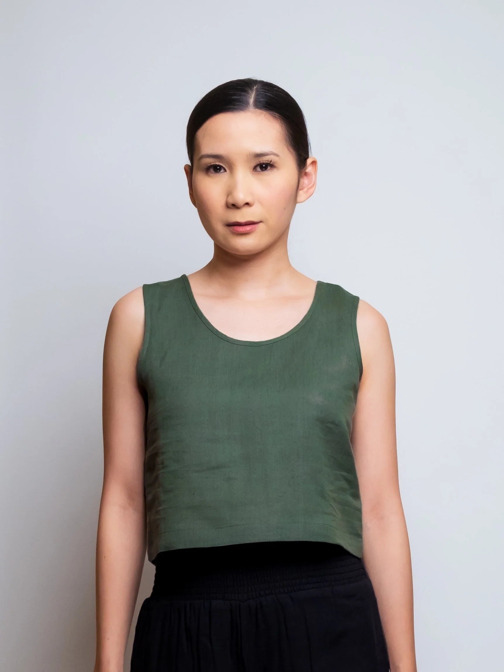 LINEN TANK ROUND