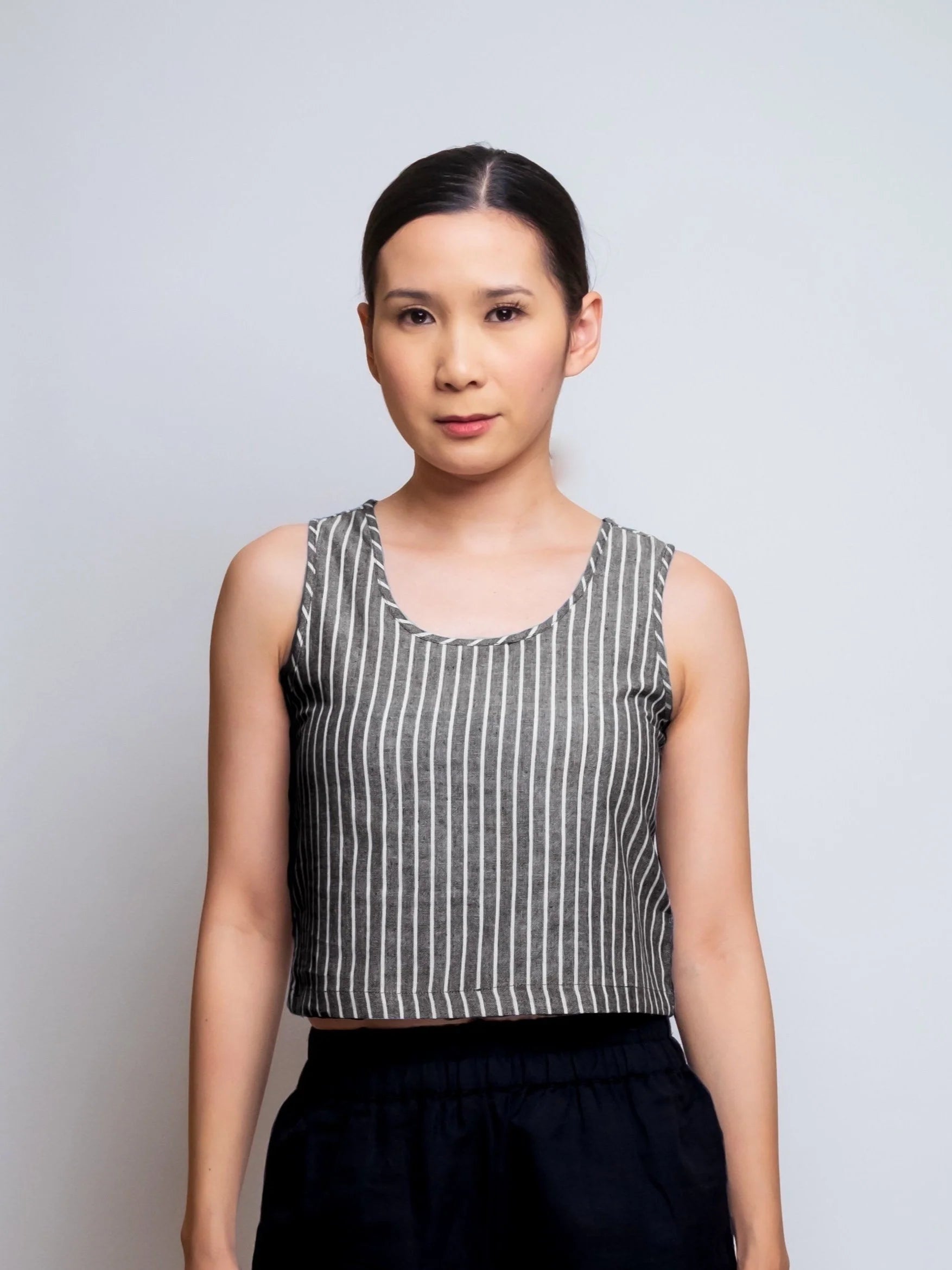 LINEN TANK ROUND