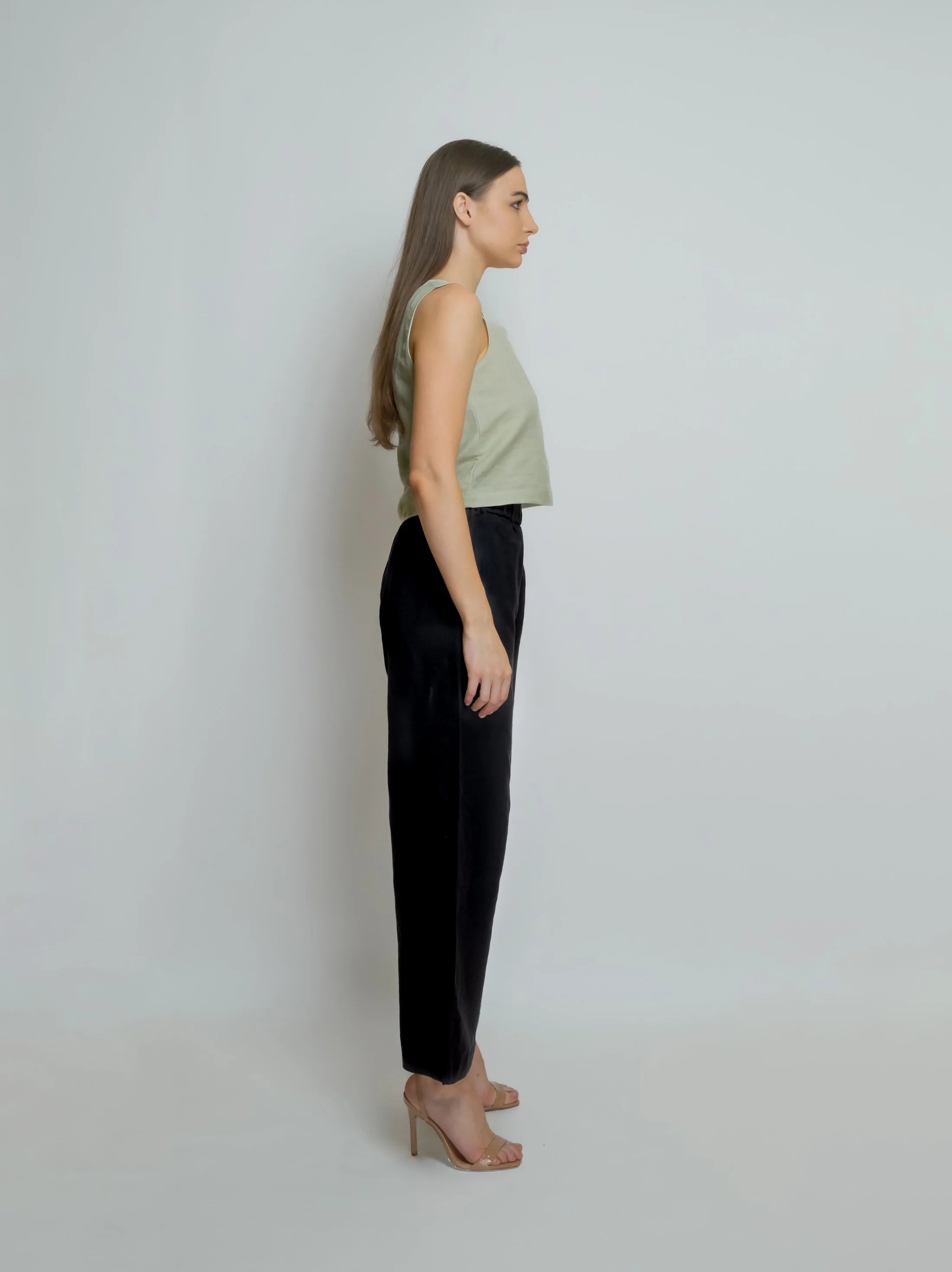 LINEN TANK ROUND