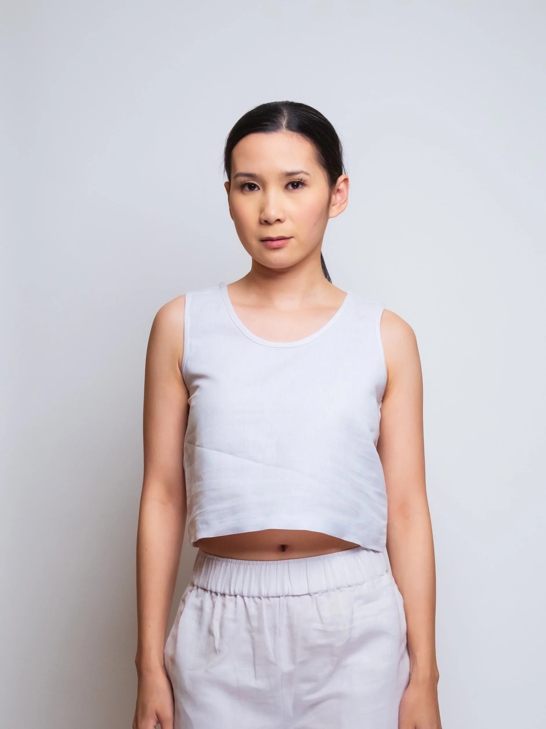 LINEN TANK ROUND