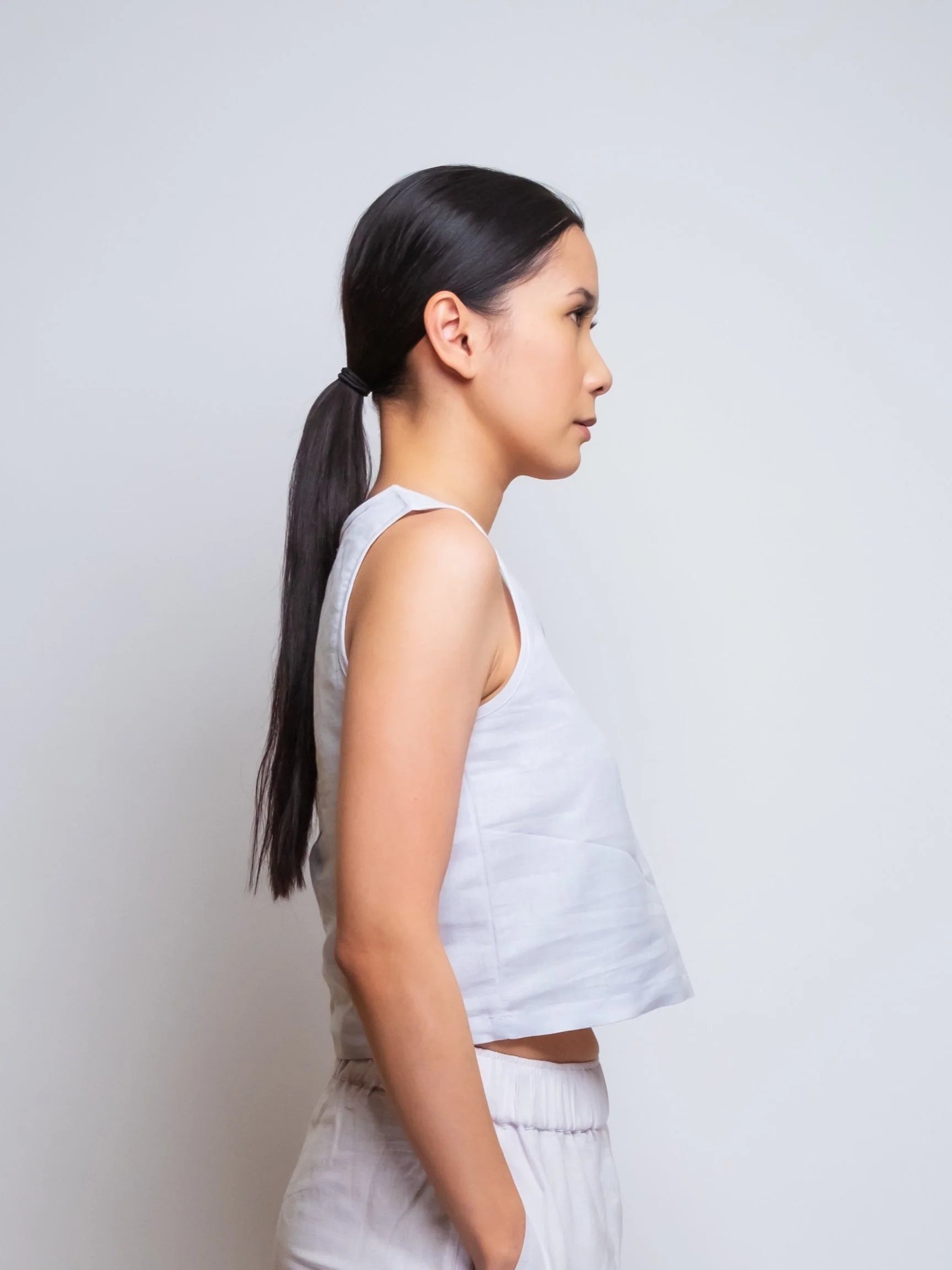 LINEN TANK ROUND