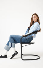 SAVANNAH Cuffed Classic Jeans