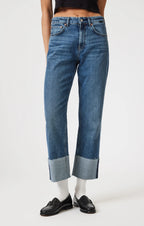 SAVANNAH Cuffed Classic Jeans