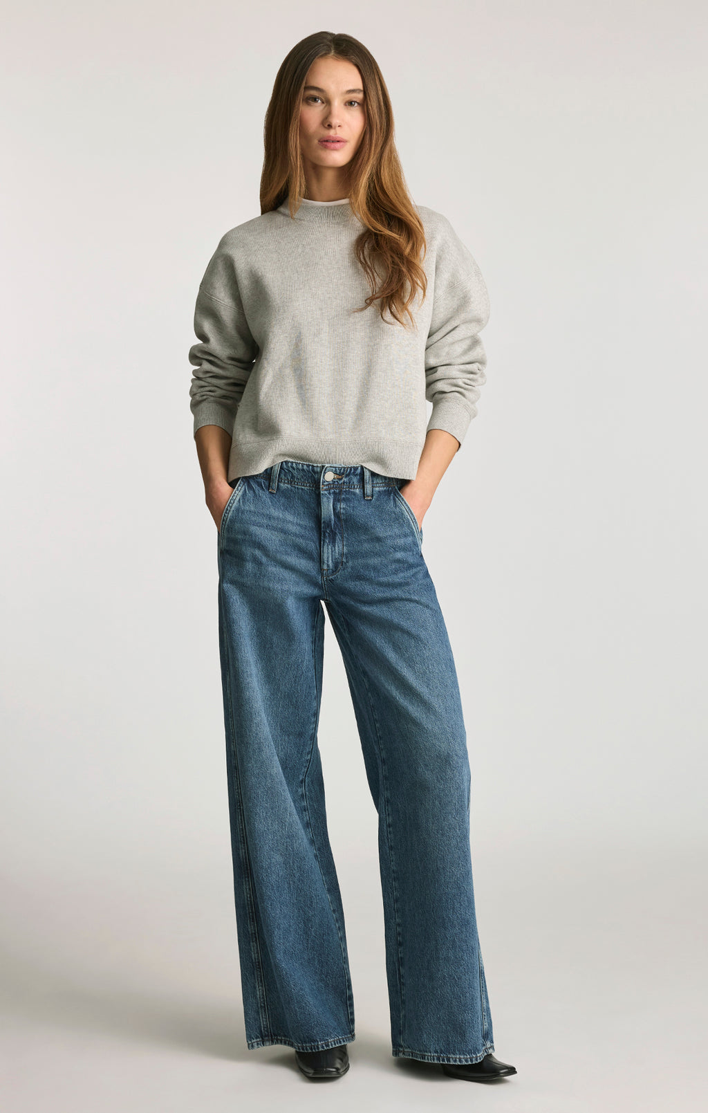 SIENA CHINO Wide Leg Jeans