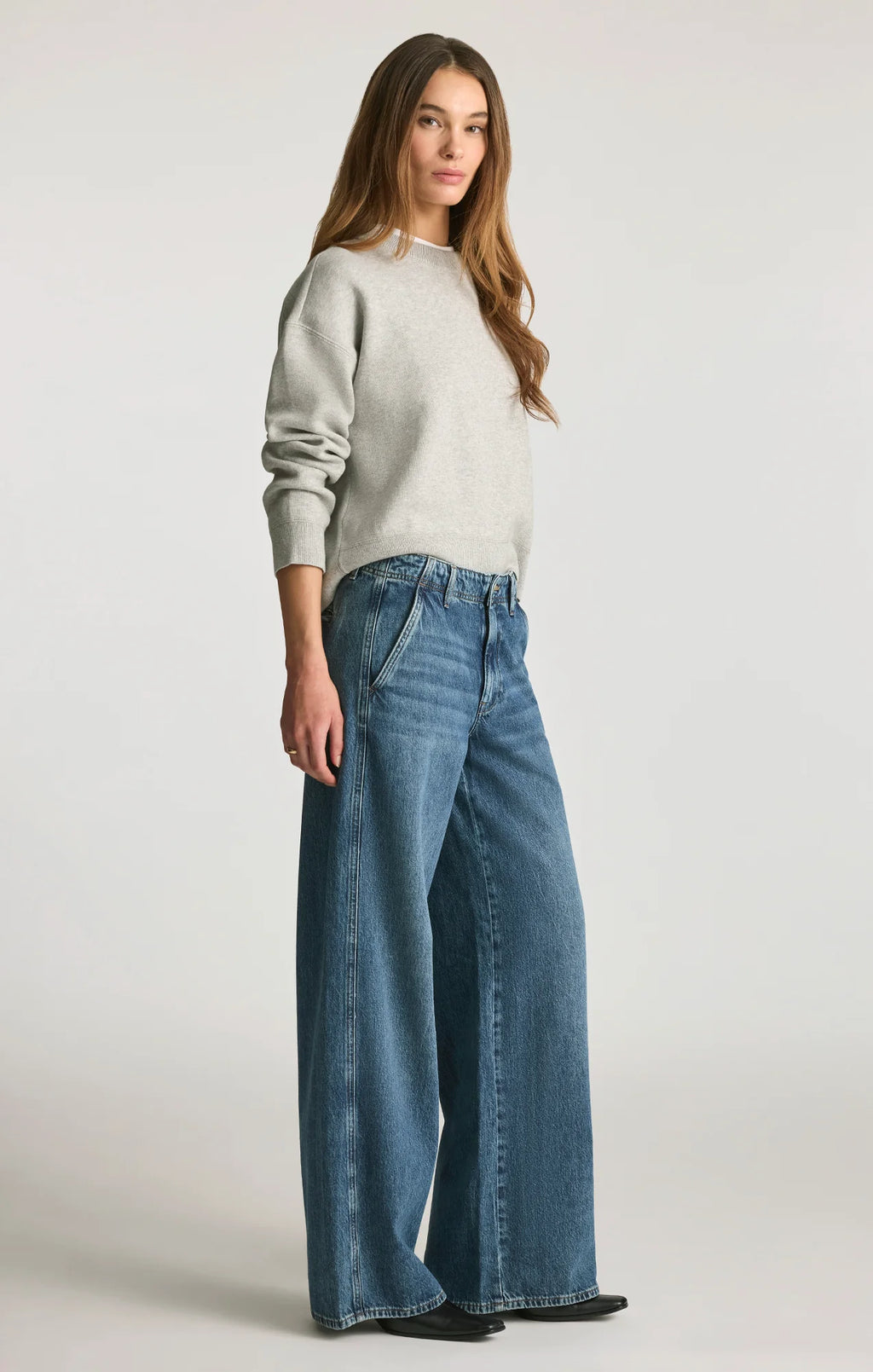 SIENA CHINO Wide Leg Jeans