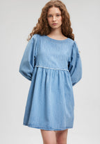 DORY A-Line Denim Dress