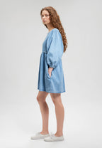 DORY A-Line Denim Dress