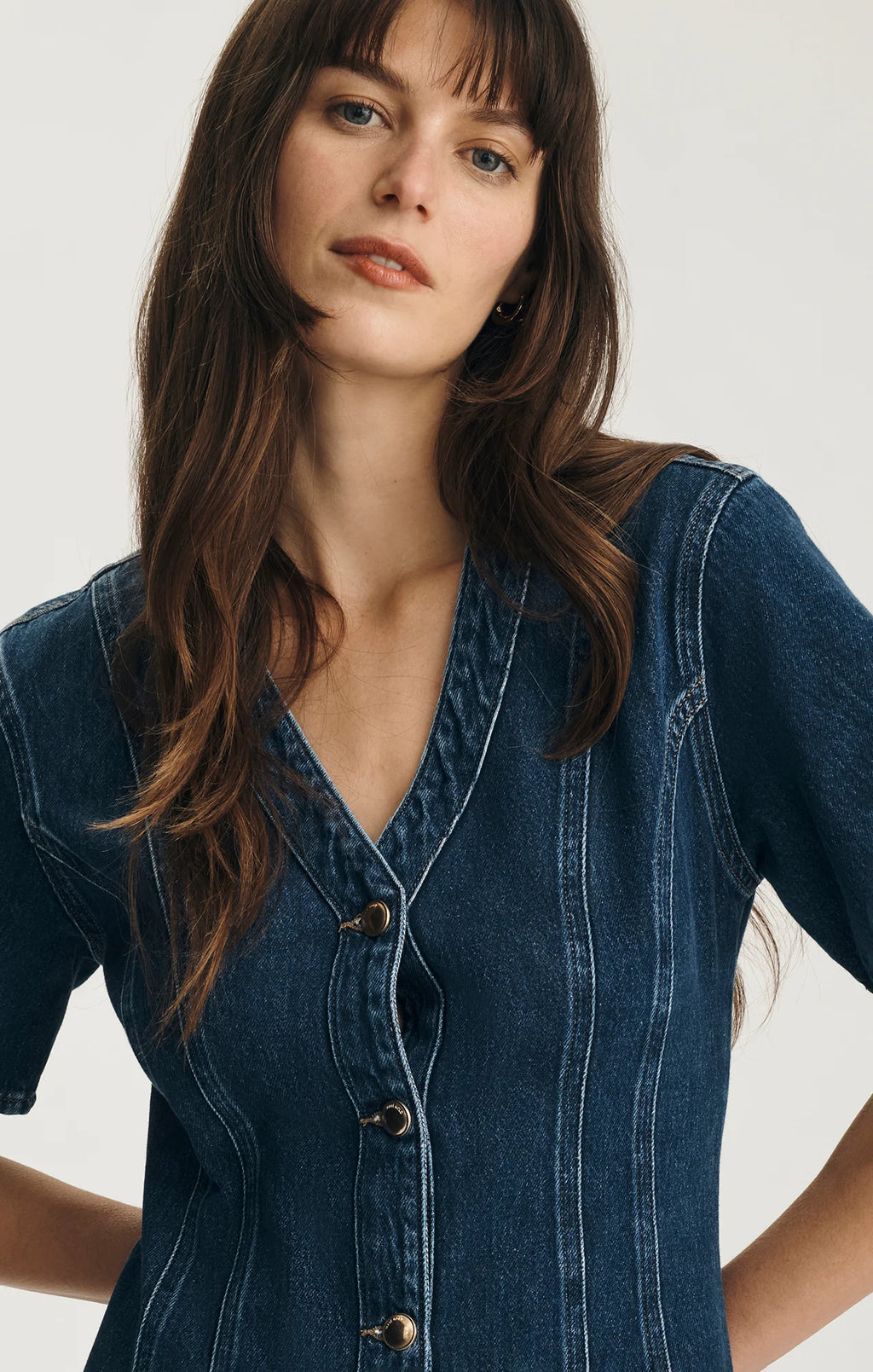 Kristy Denim Dress
